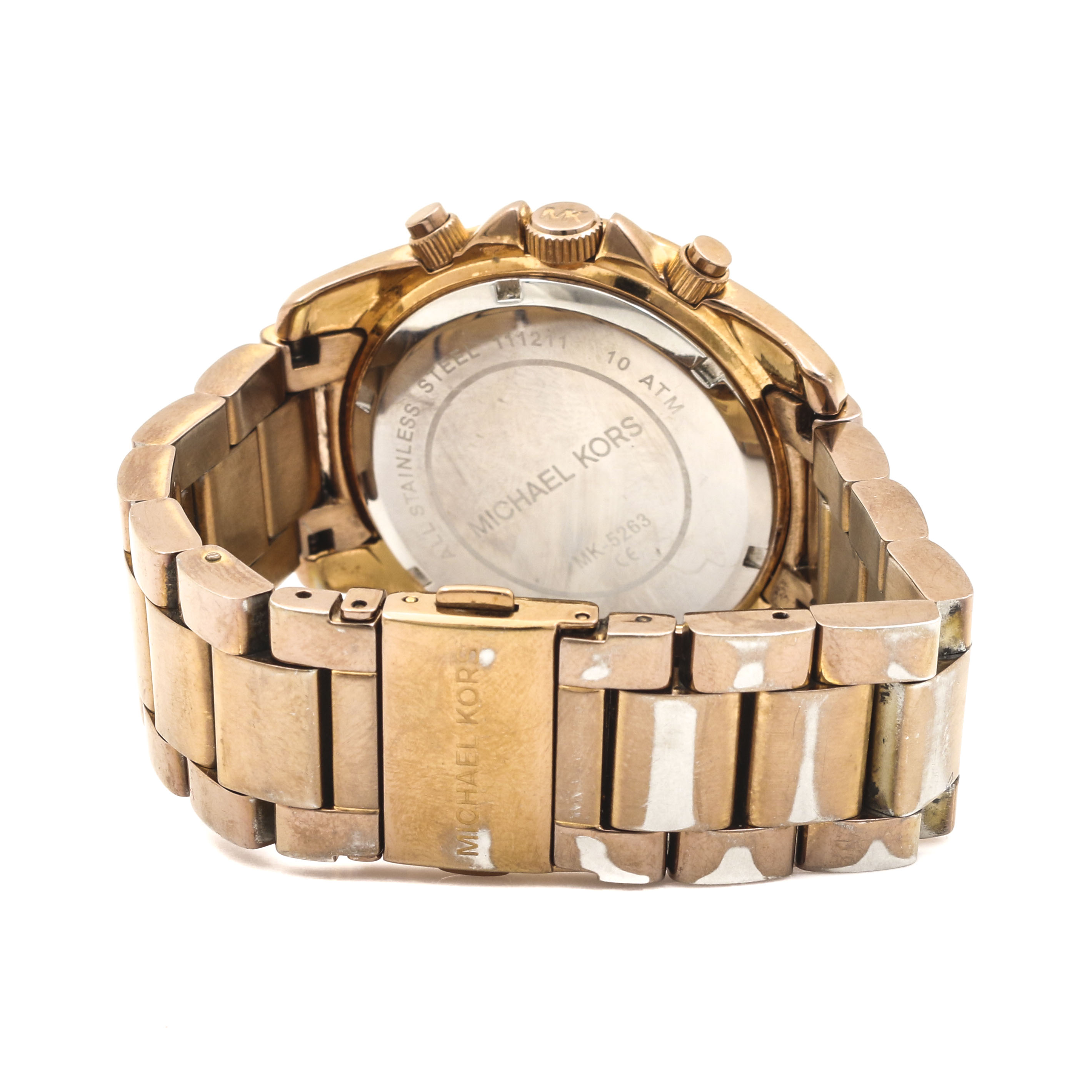 Michael Kors Rose Gold Tone Stainless Steel Watch