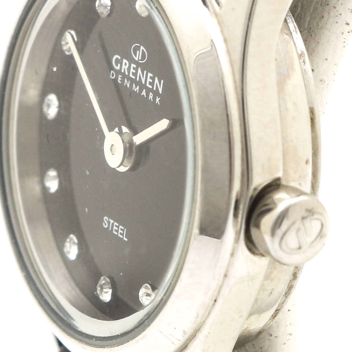 Grenen by Skagen Stainless Steel Glass Crystal Watch