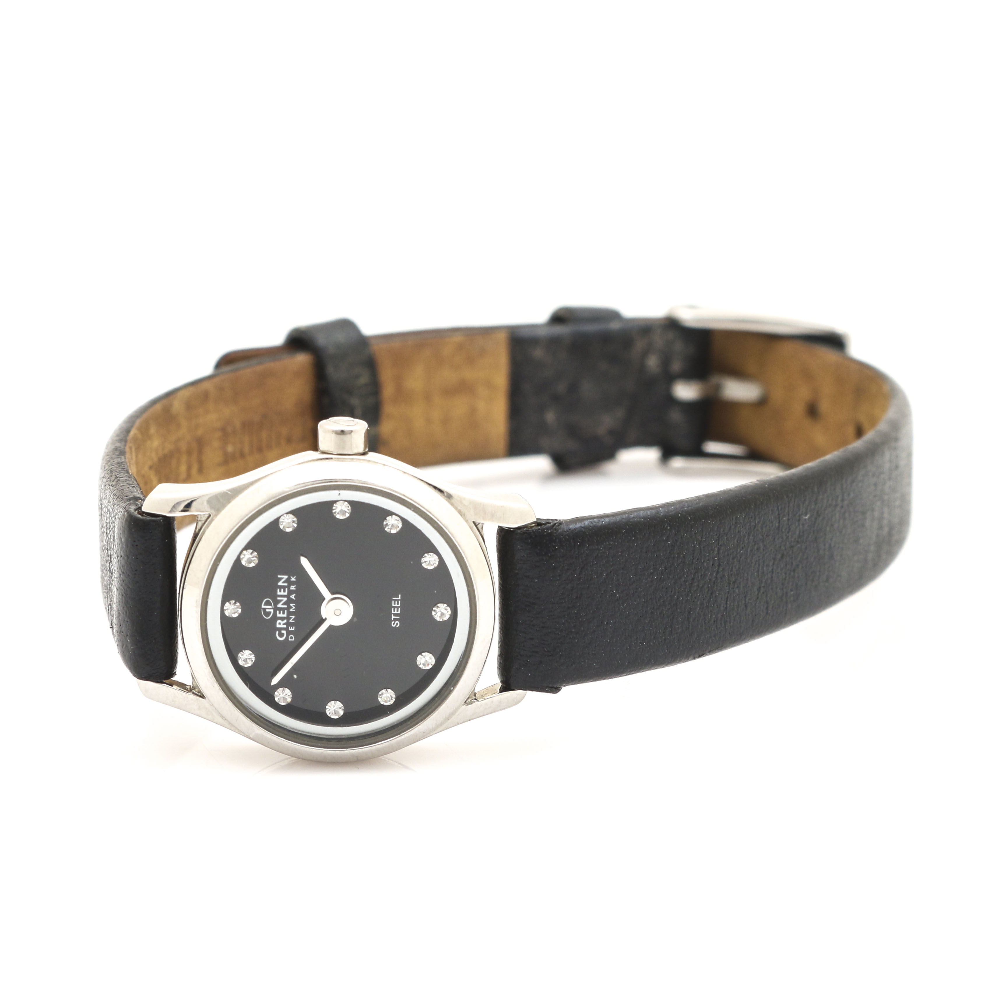 Grenen by Skagen Stainless Steel Glass Crystal Watch