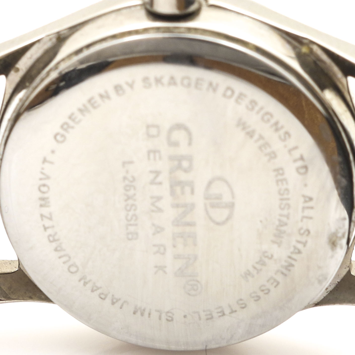 Grenen by Skagen Stainless Steel Glass Crystal Watch