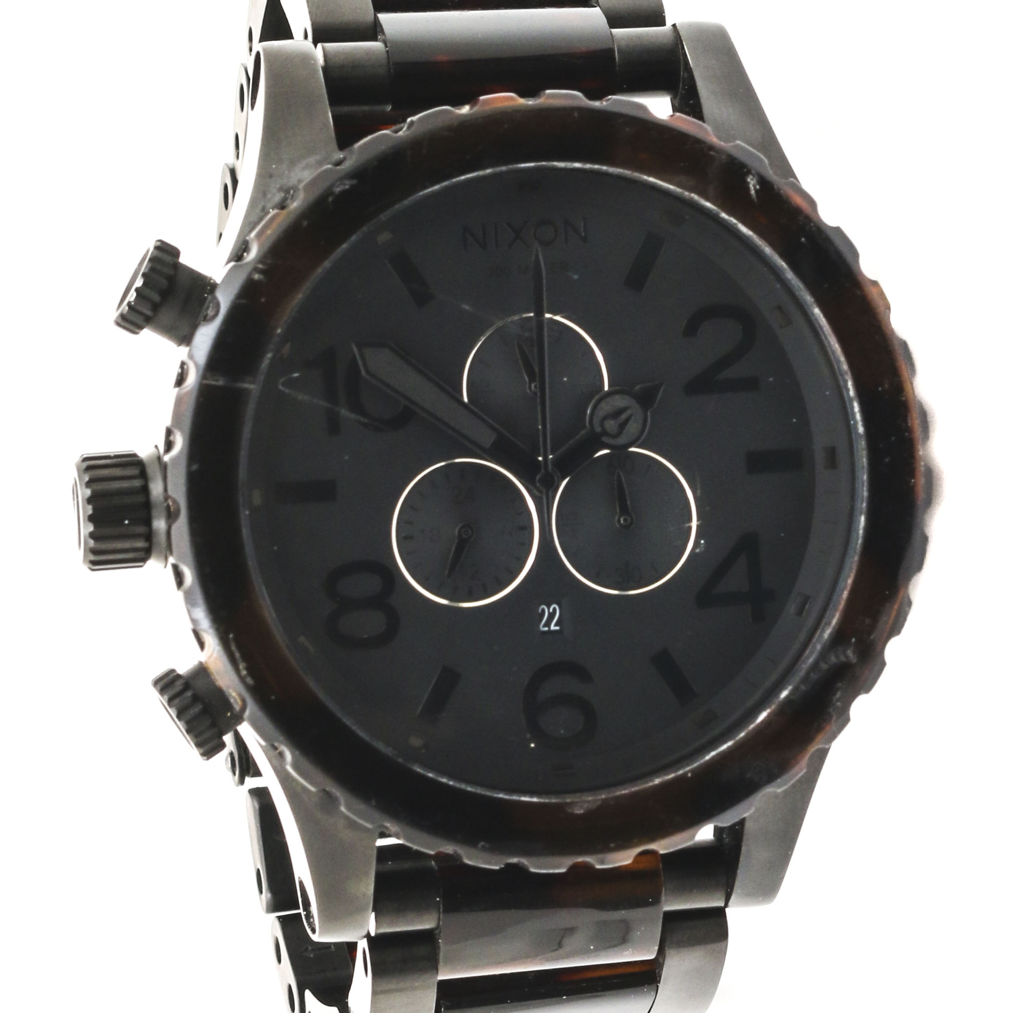 Nixon Black on Black Analog Watch