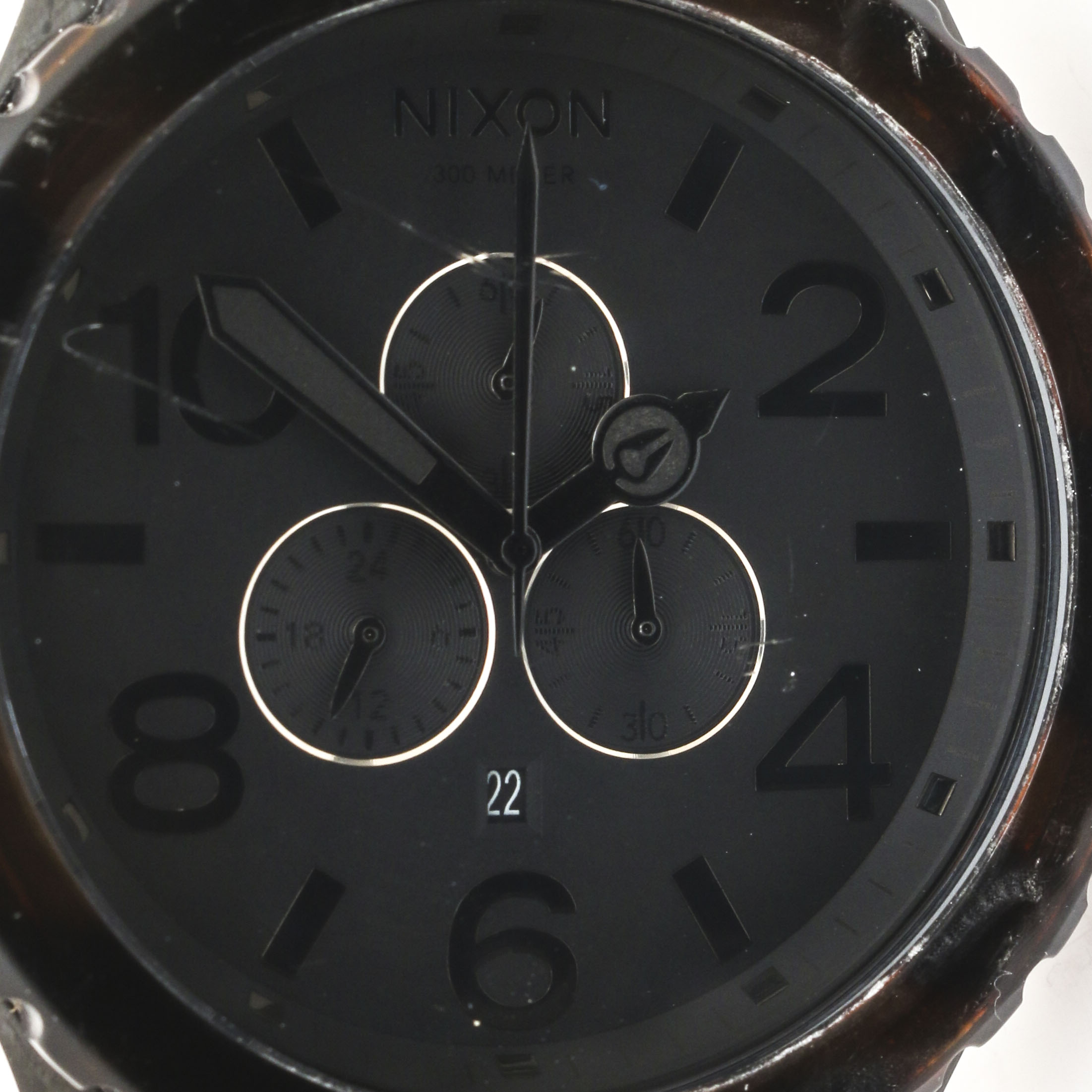 Nixon Black on Black Analog Watch