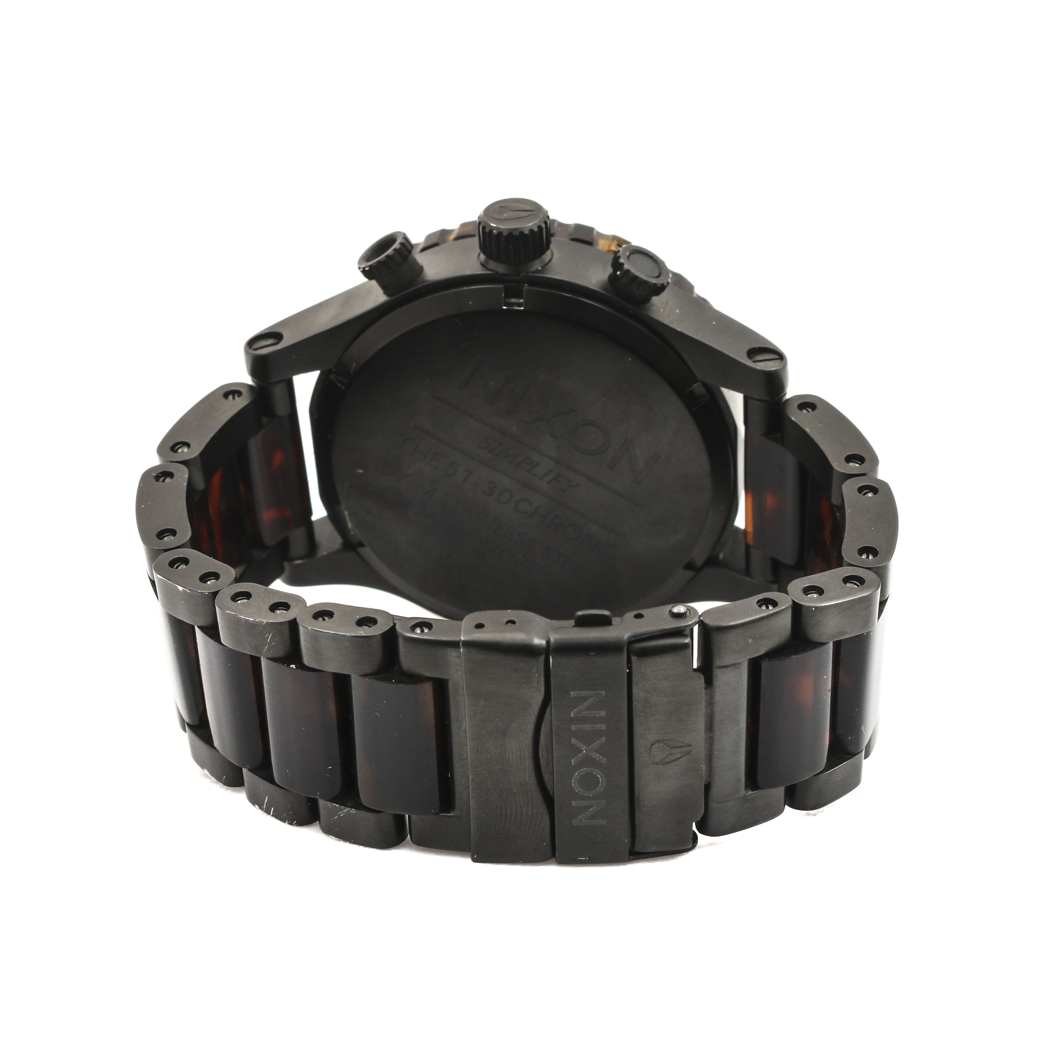 Nixon Black on Black Analog Watch