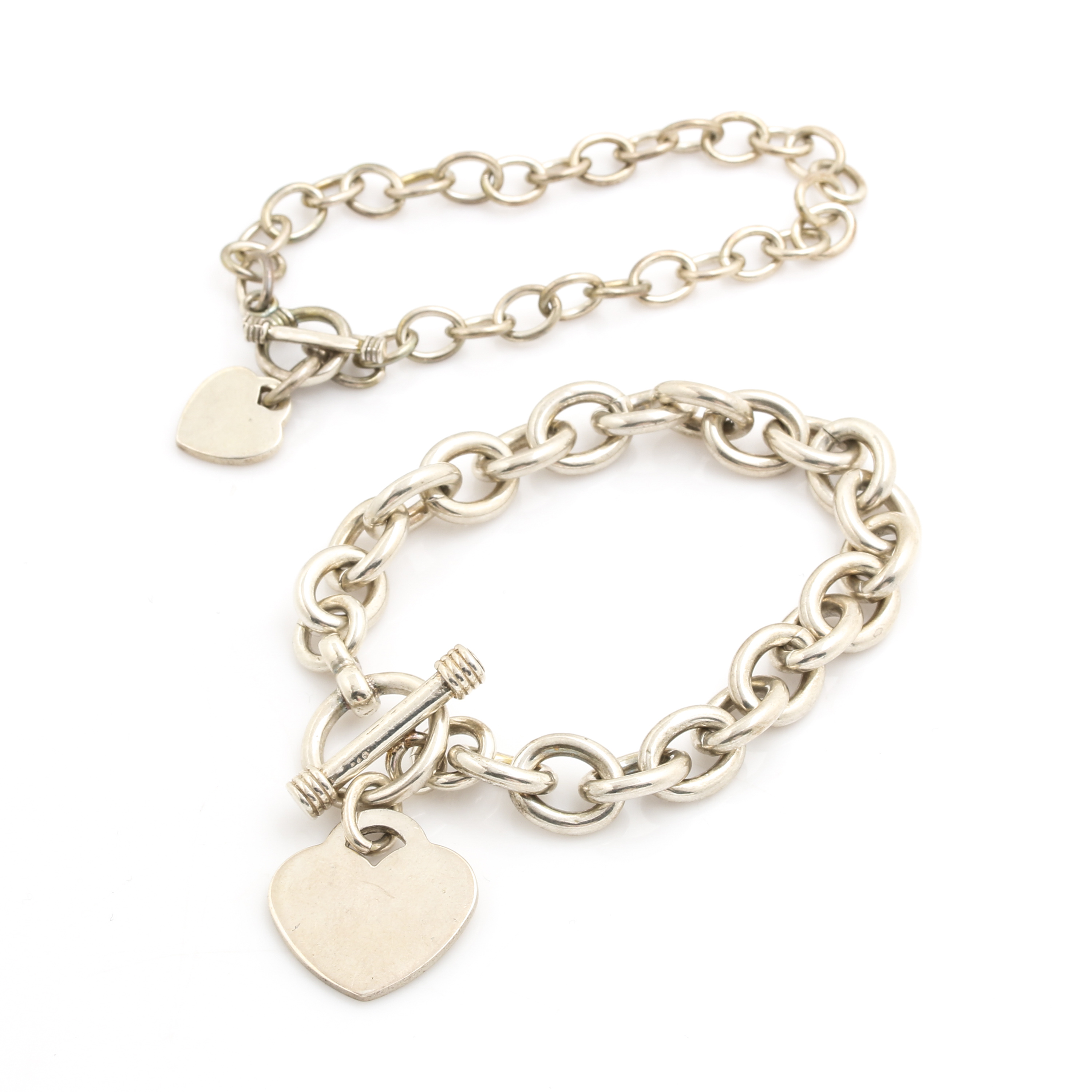 Sterling Silver Jewelry Featuring Figural Heart, Turtle and Dragonfly Motifs