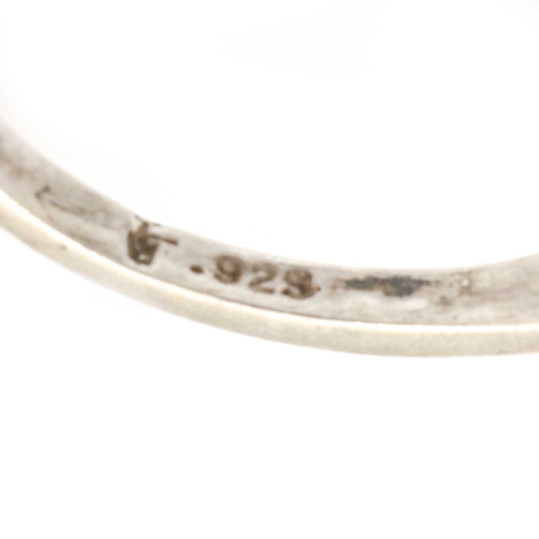 Sterling Silver Rings With Dyed Abalone and Amethyst