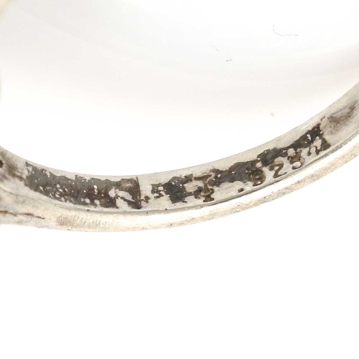 Sterling Silver Rings With Dyed Abalone and Amethyst