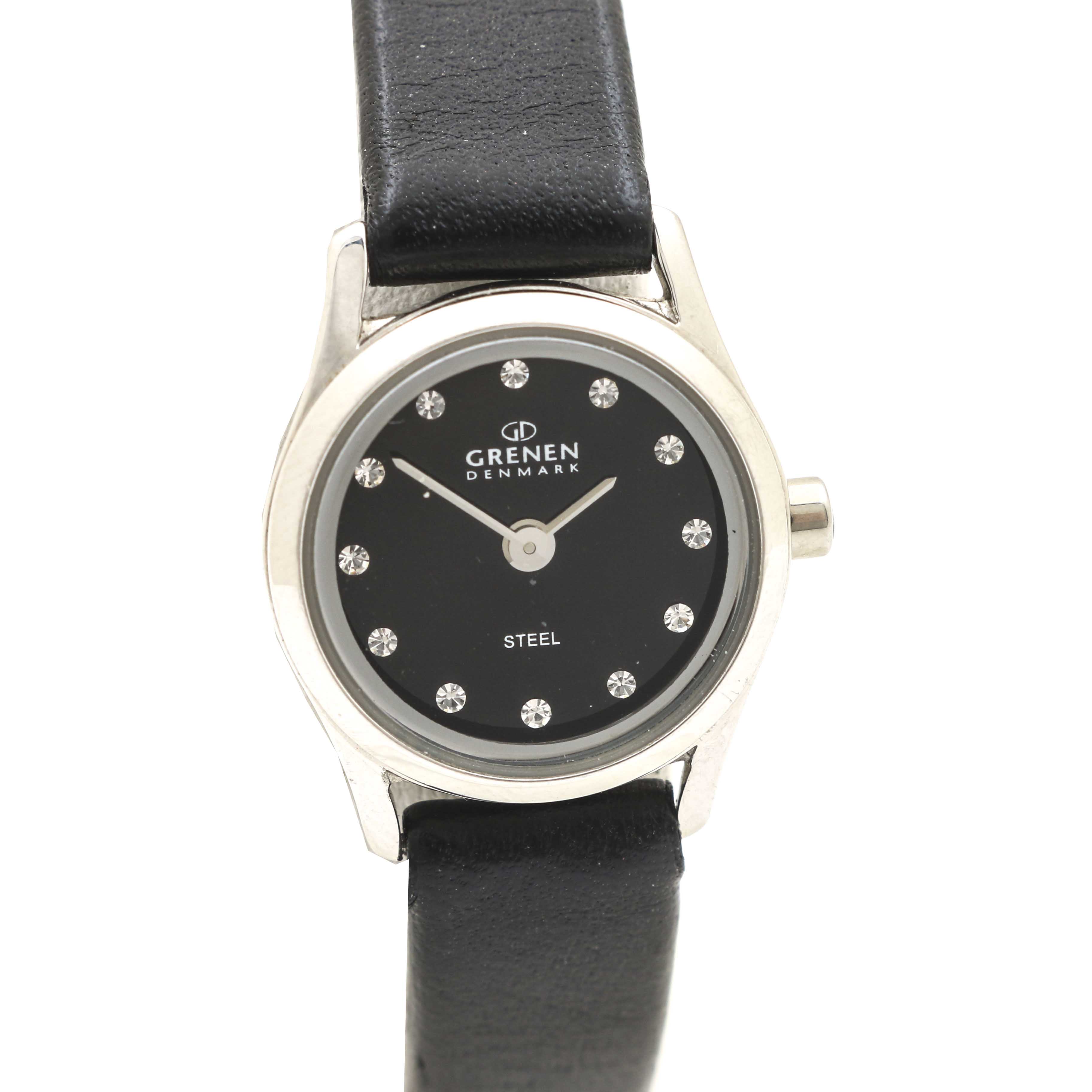 Grenen by Skagen Stainless Steel Glass Crystal Watch