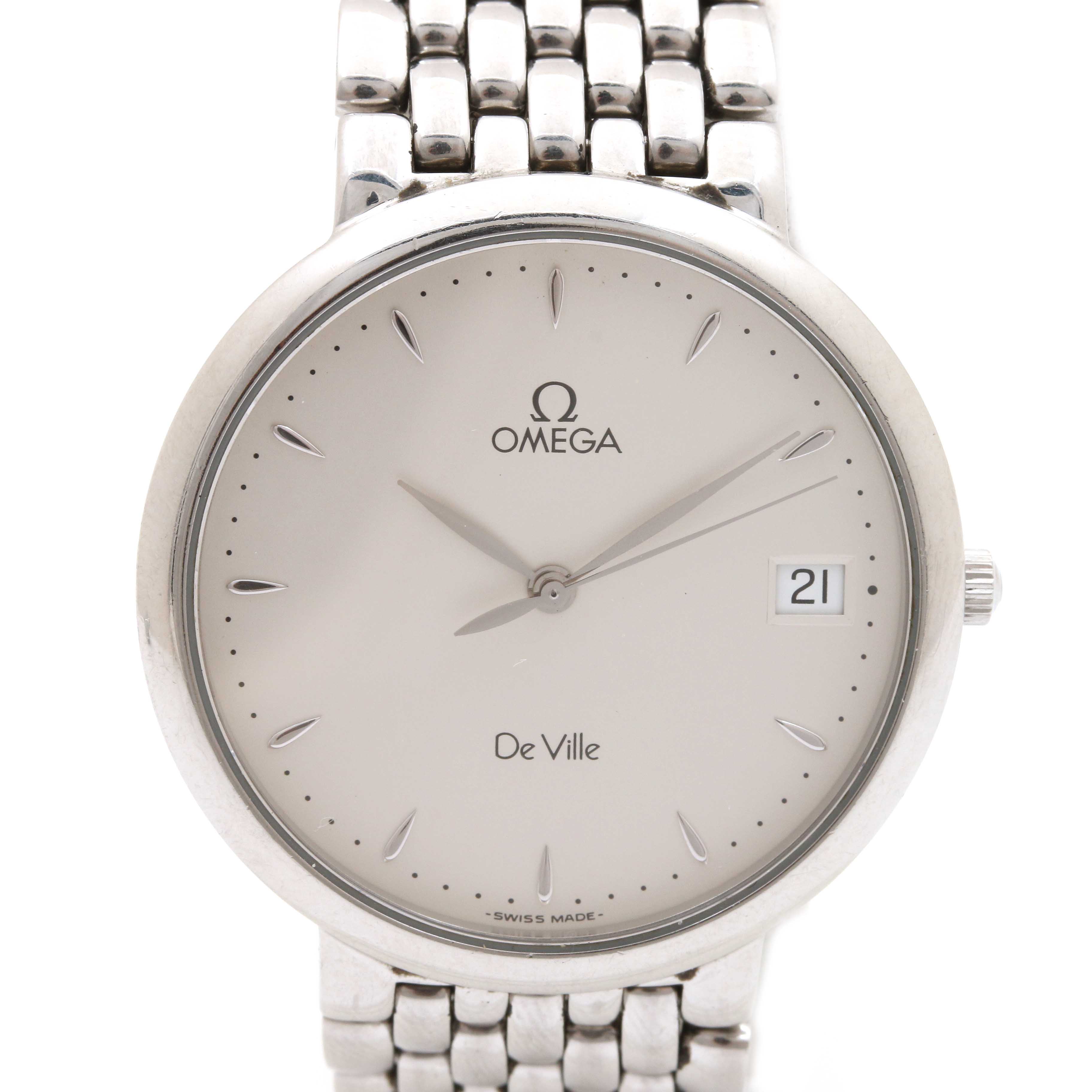 Omega DeVille Stainless Steel Watch