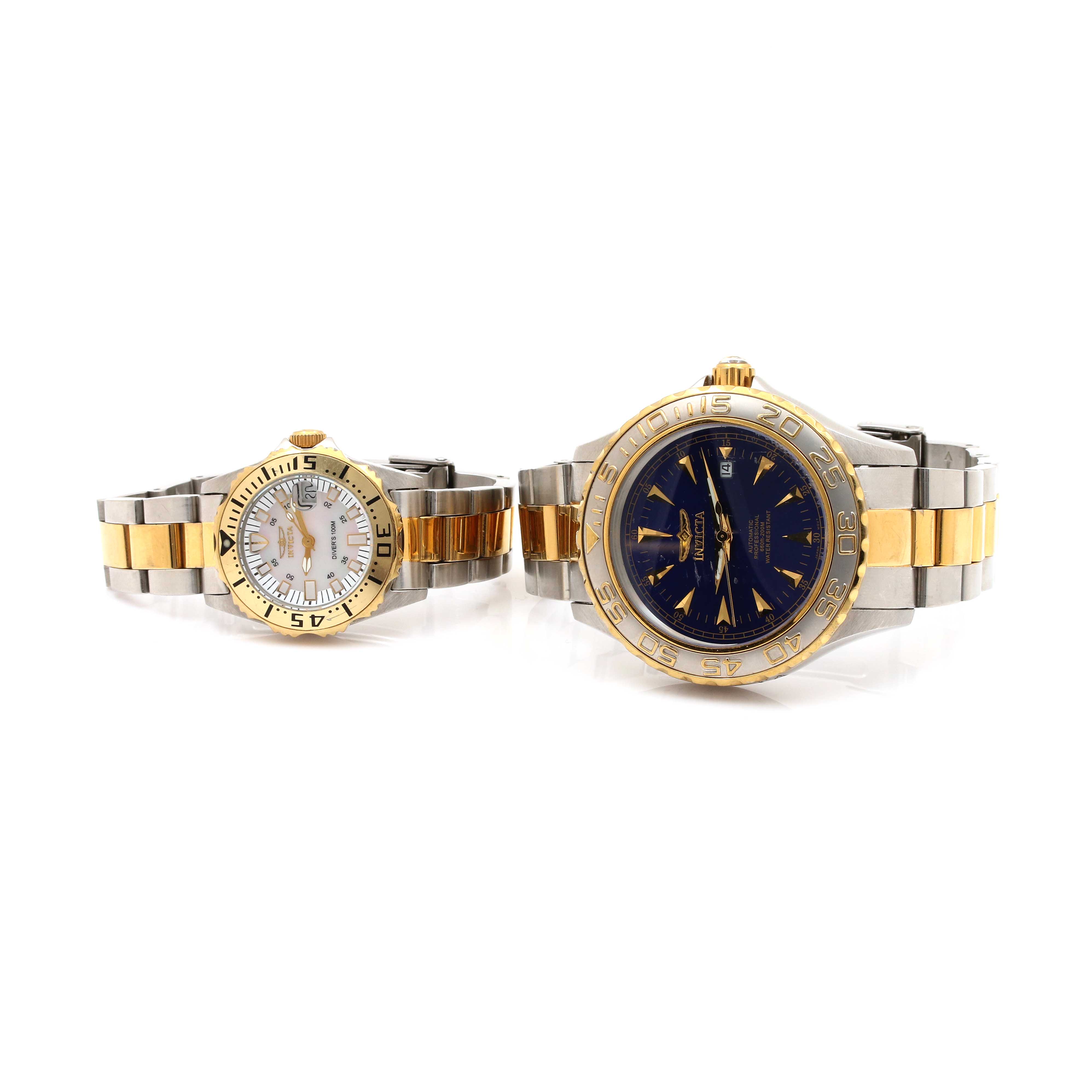Invicta Stainless Steel Watches