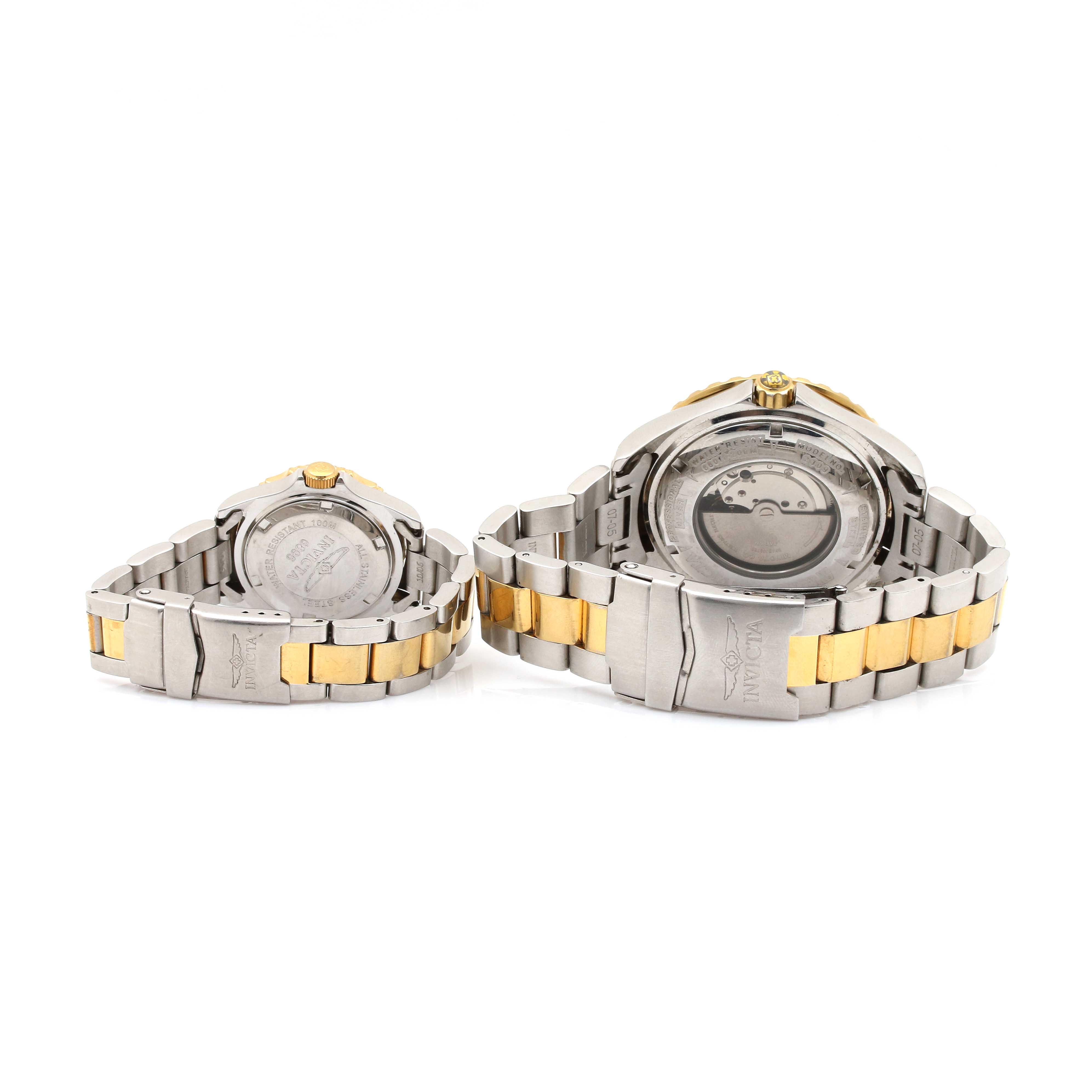 Invicta Stainless Steel Watches