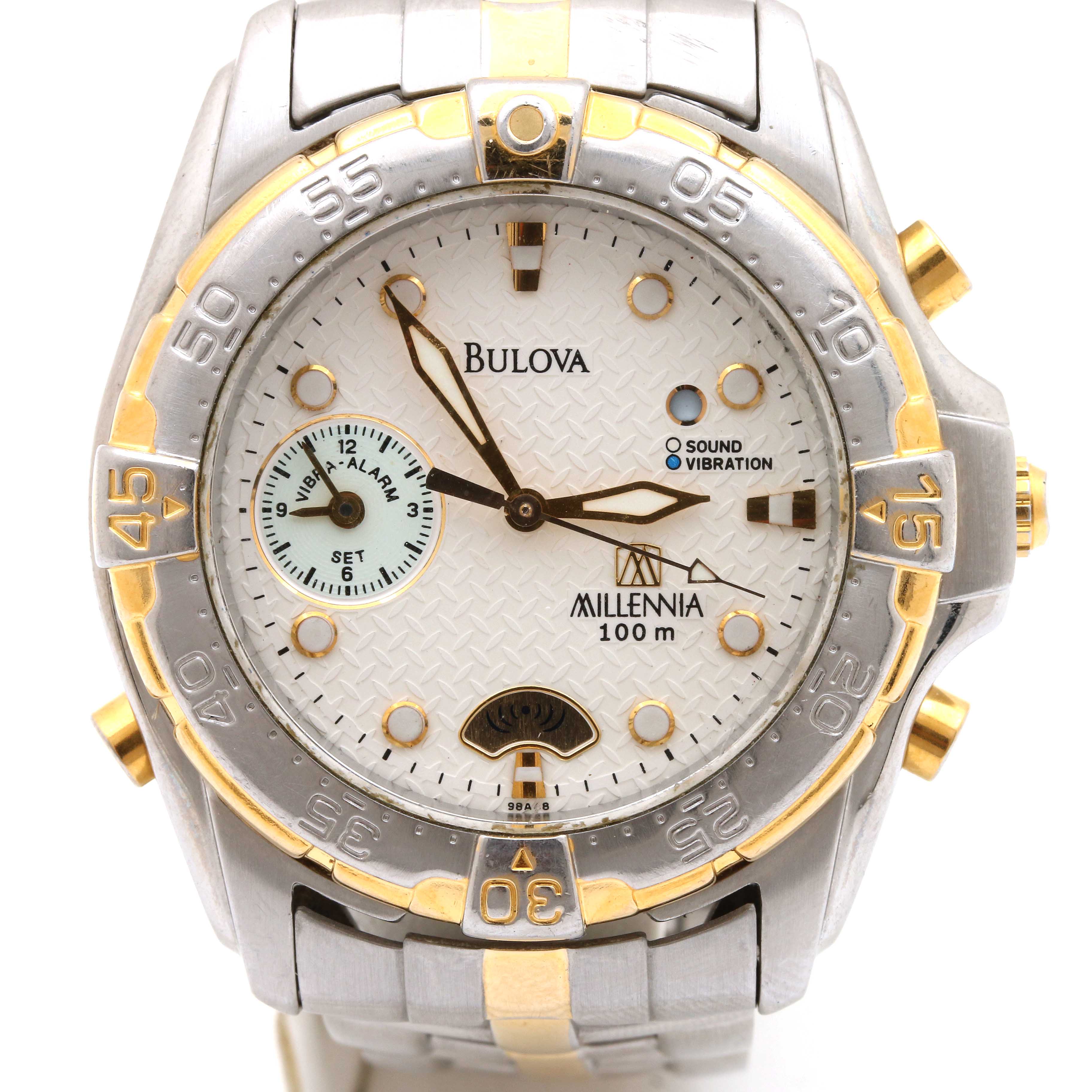 Bulova "Millenia" Stainless Steel Watch