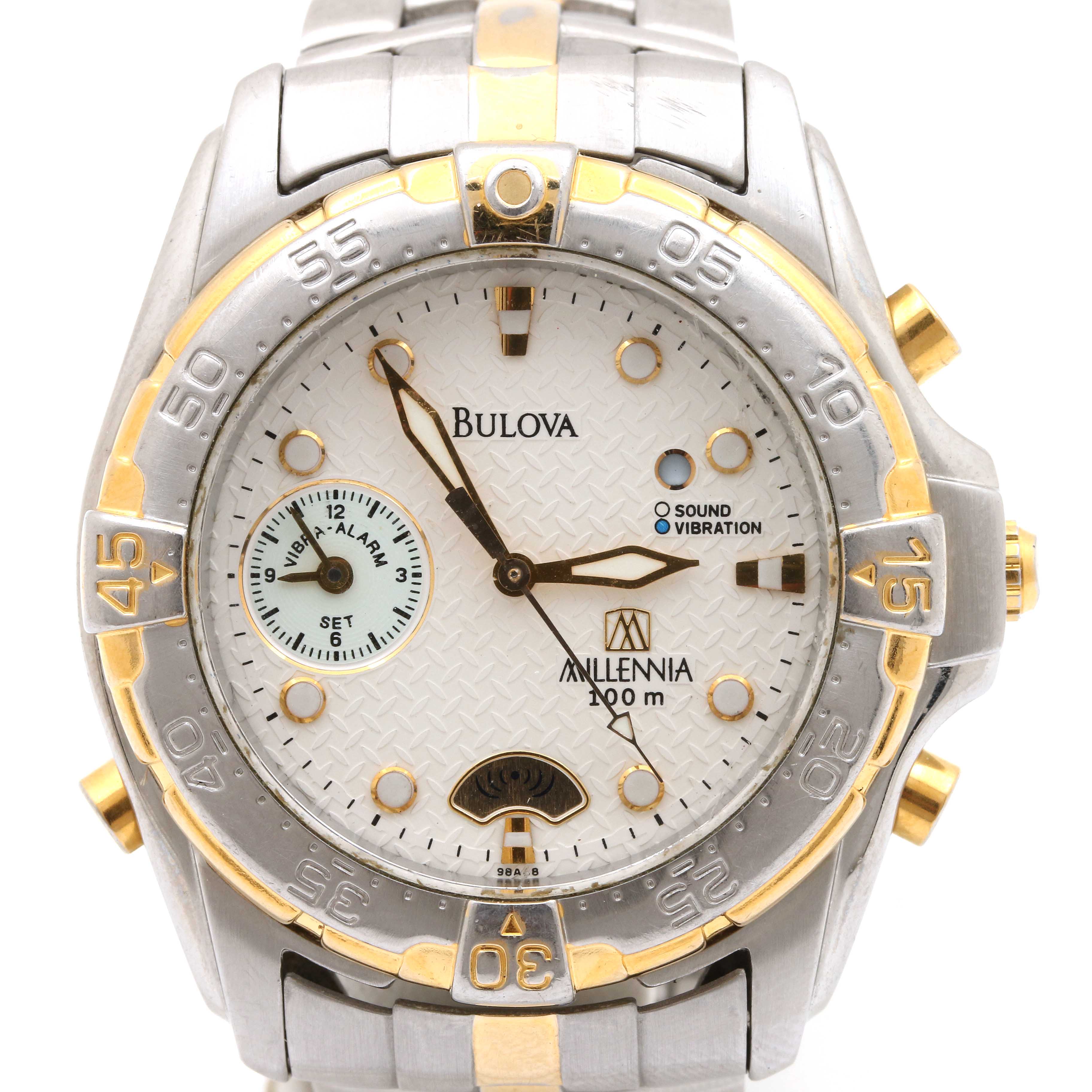 Bulova "Millenia" Stainless Steel Watch