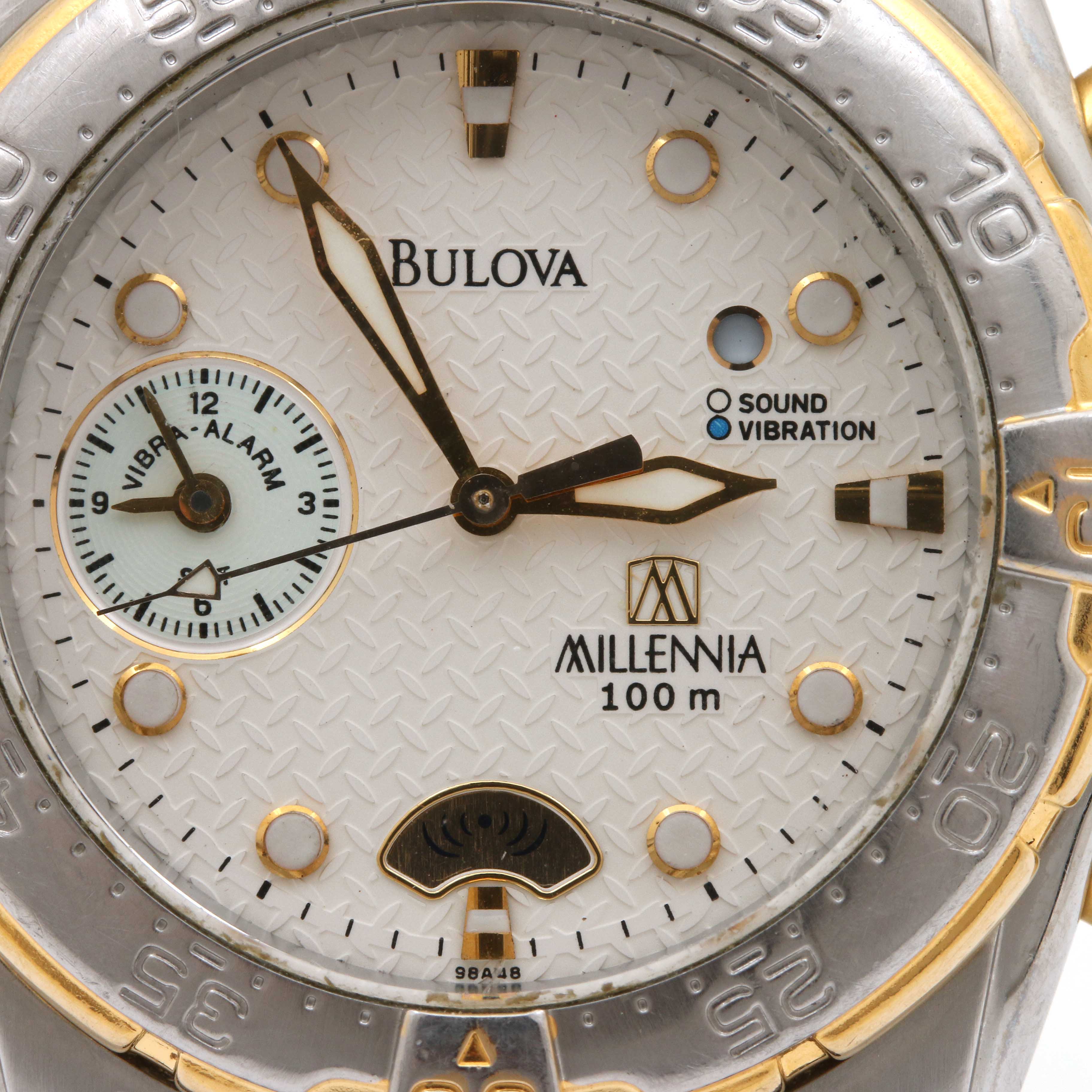 Bulova "Millenia" Stainless Steel Watch