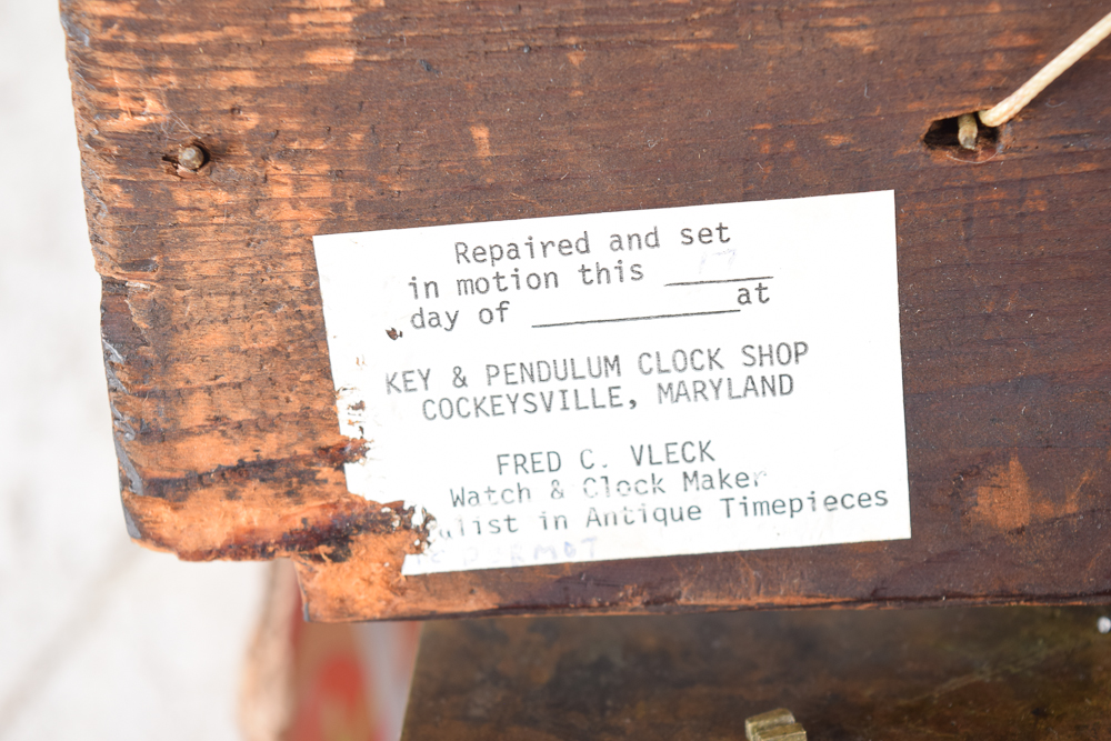 Robert Cuttbush English Tall Case Clock with 8-Day Movement