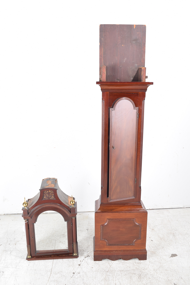 Robert Cuttbush English Tall Case Clock with 8-Day Movement