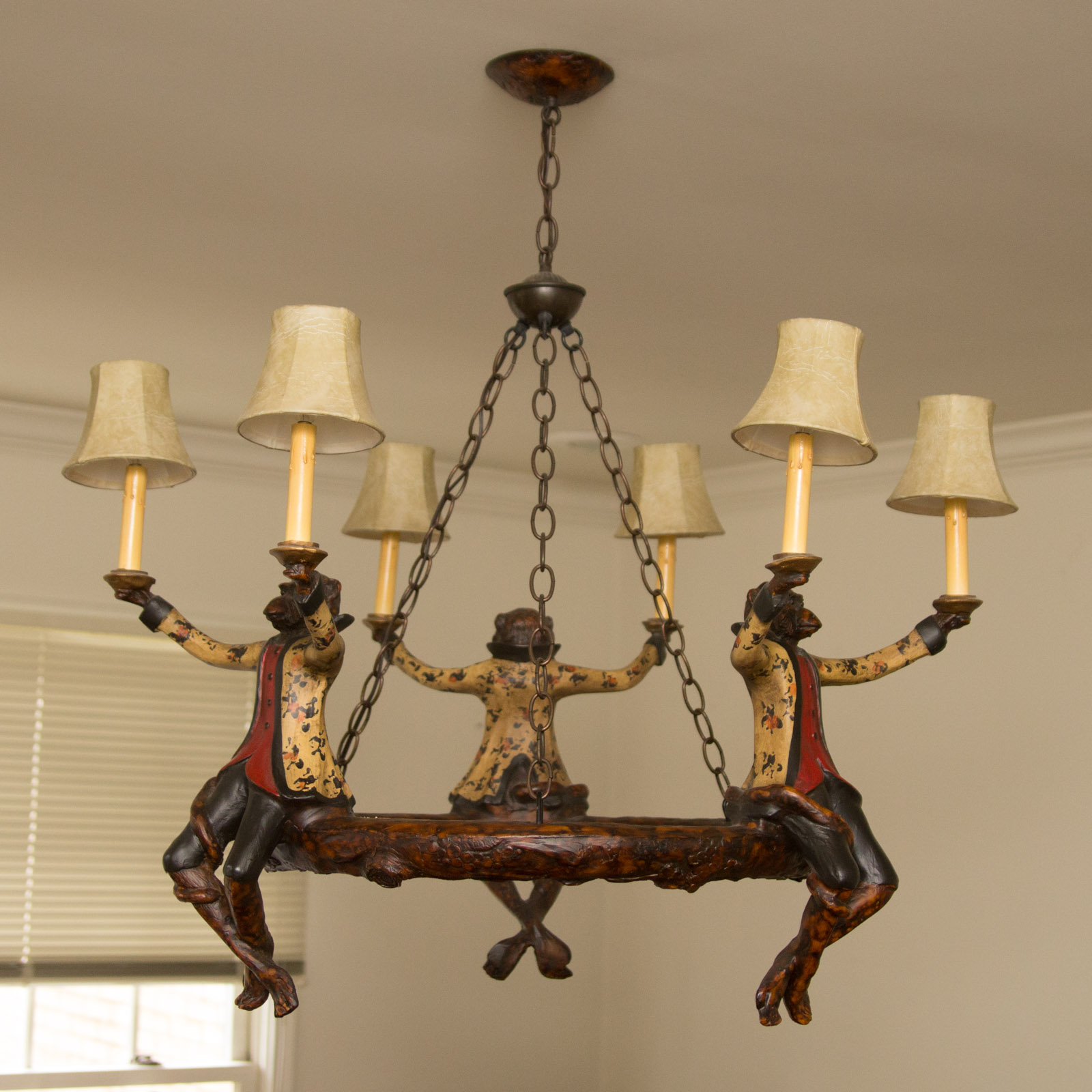 Decorative Monkey Themed Chandelier