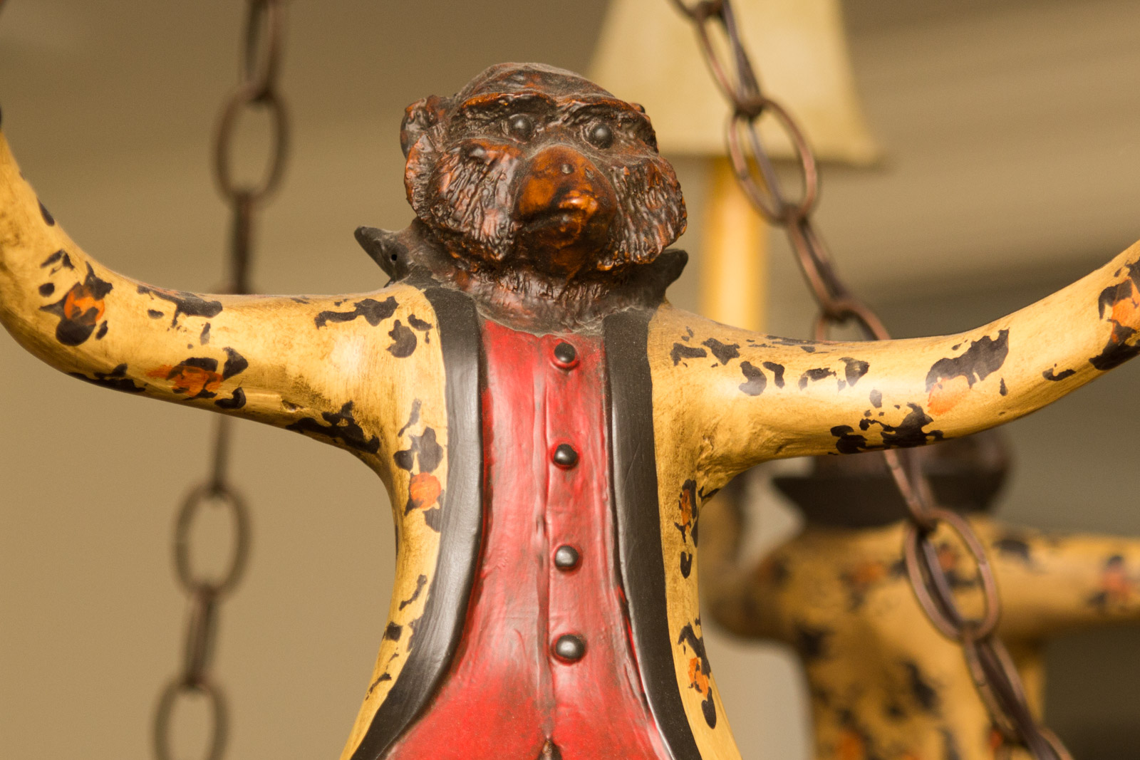 Decorative Monkey Themed Chandelier