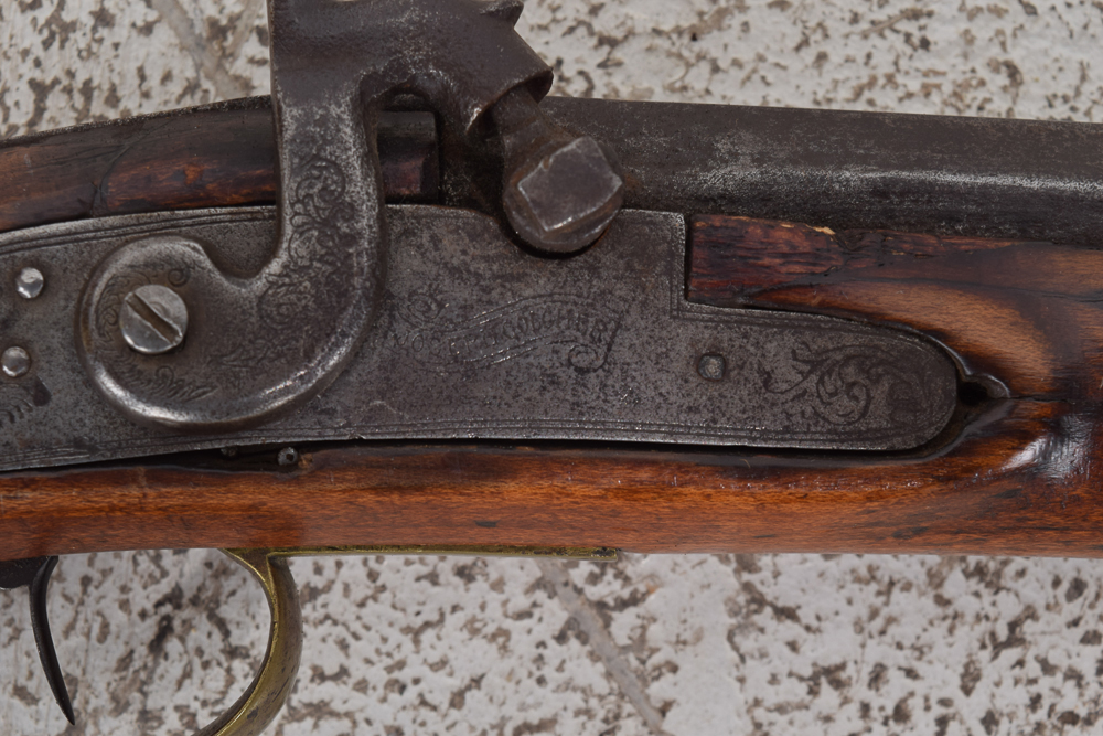 Kentucky Percussion Full-Stock Sporting Rifle from S.A.&T.