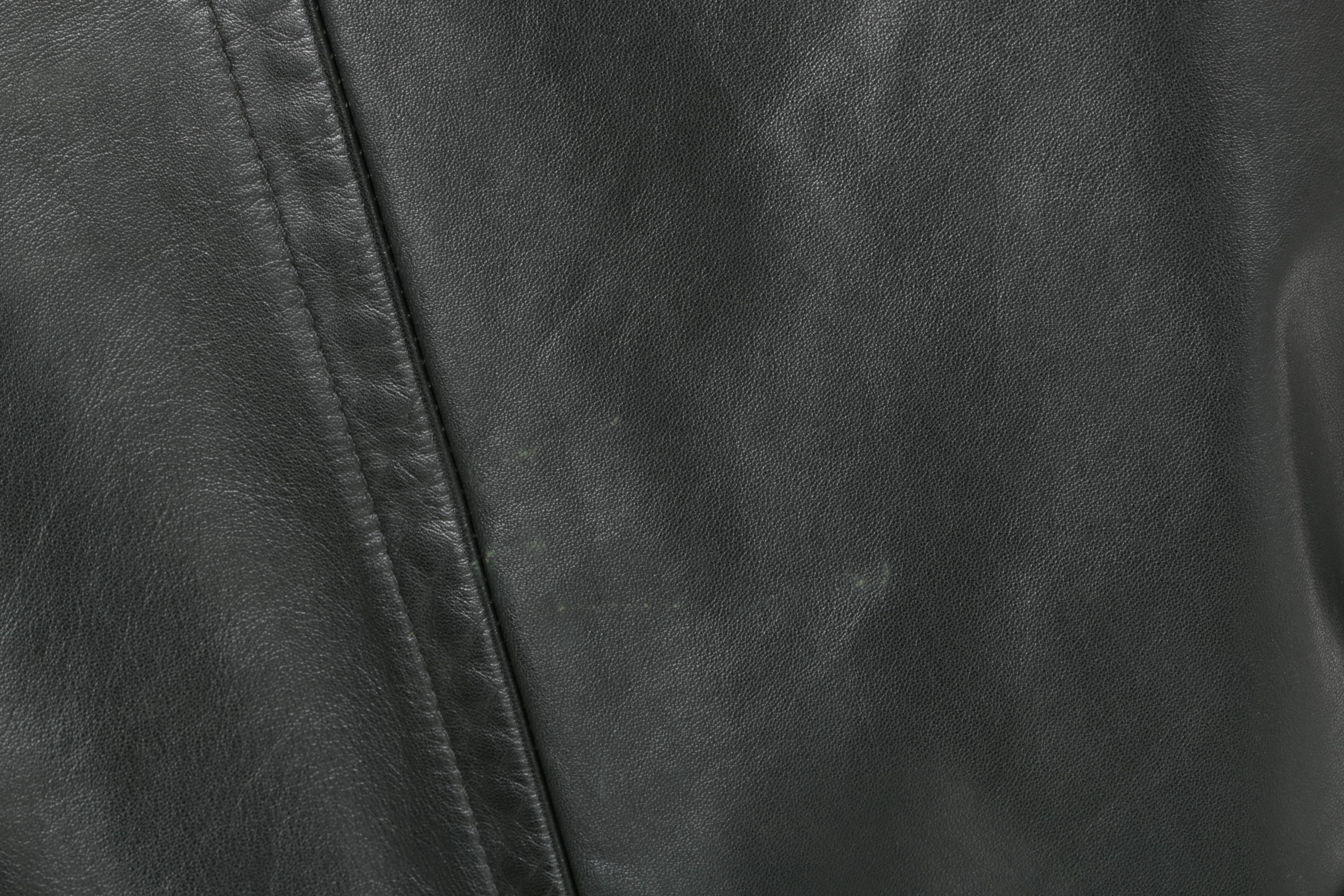 Women's Prada Black Leather Coat