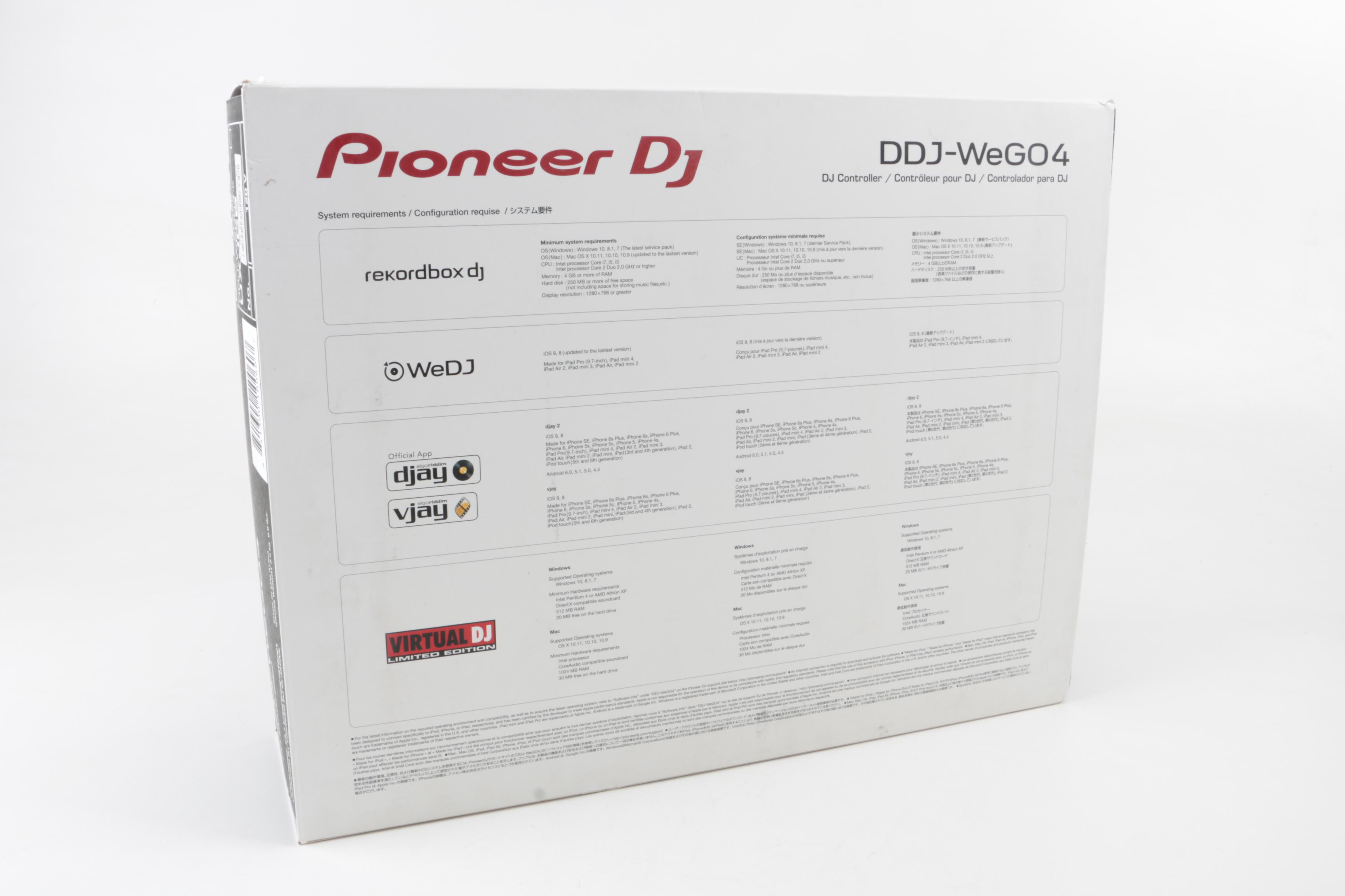 Pioneer DDJ-WeGO4, DJ Controller