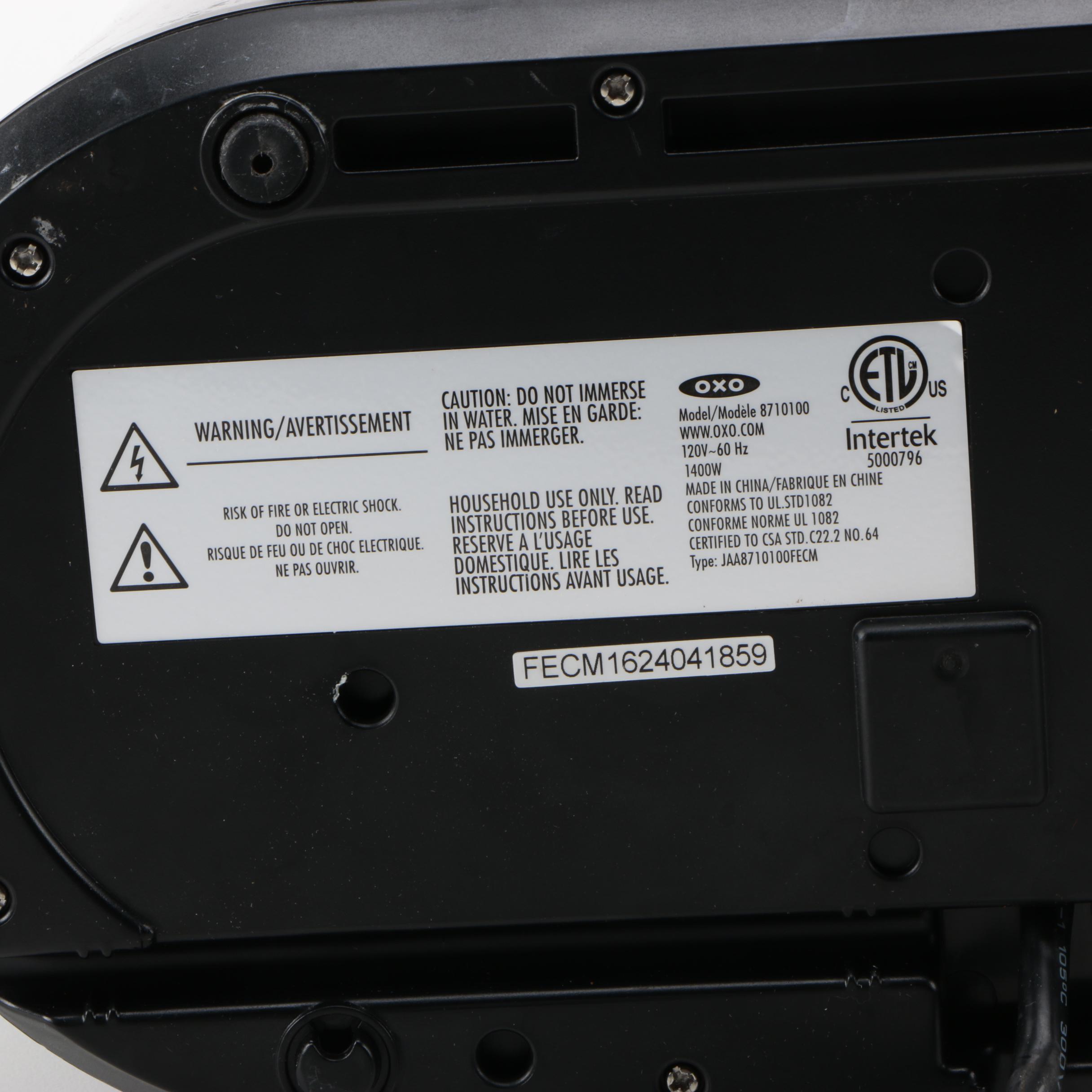 Oxo On 9-Cup Coffee Maker