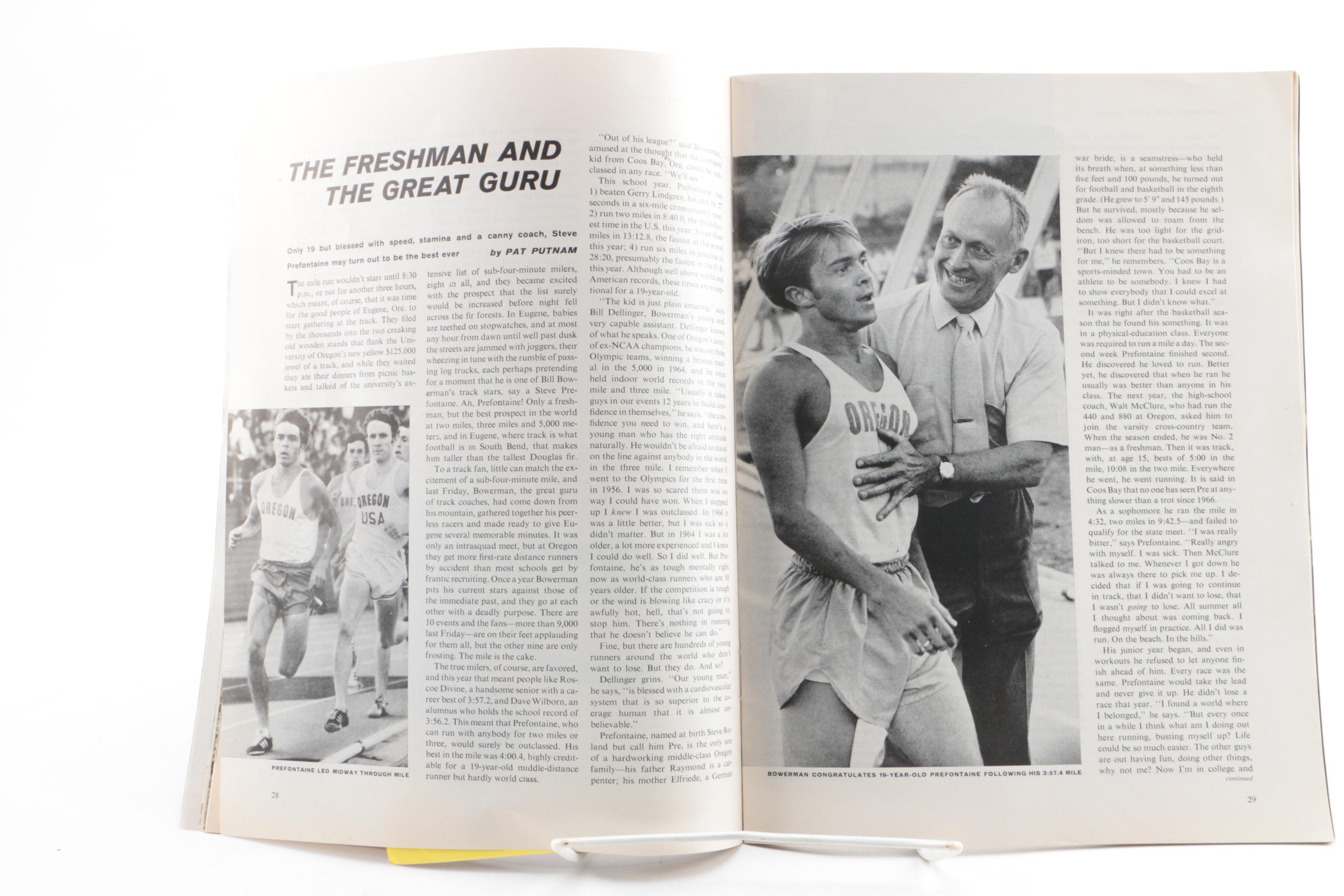 Steve "Pre" Prefontaine Issue of "Sports Illustrated", 1970