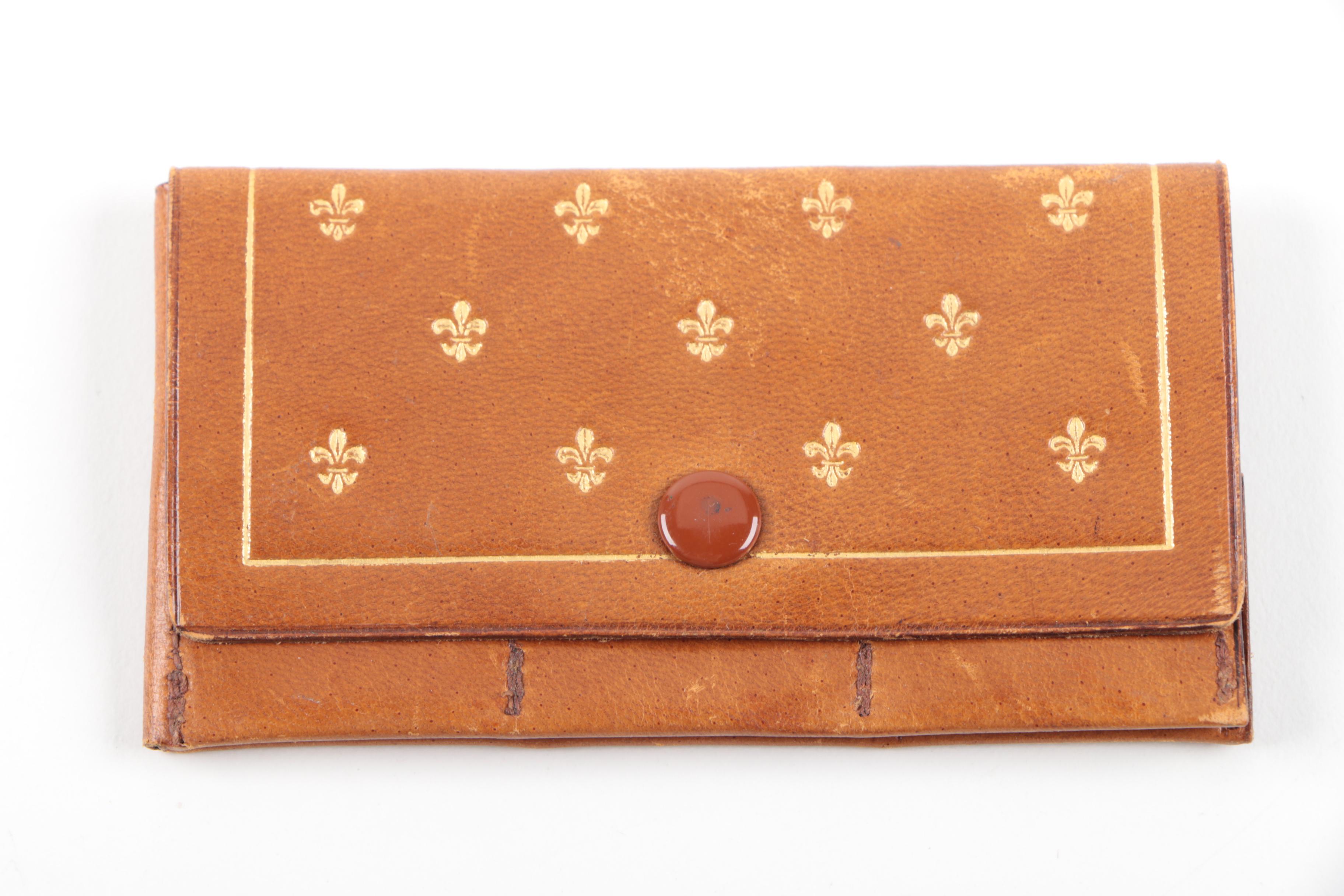 Ralph Lauren Rugby Leather Belt and Lee Imports Leather Stamp Holder