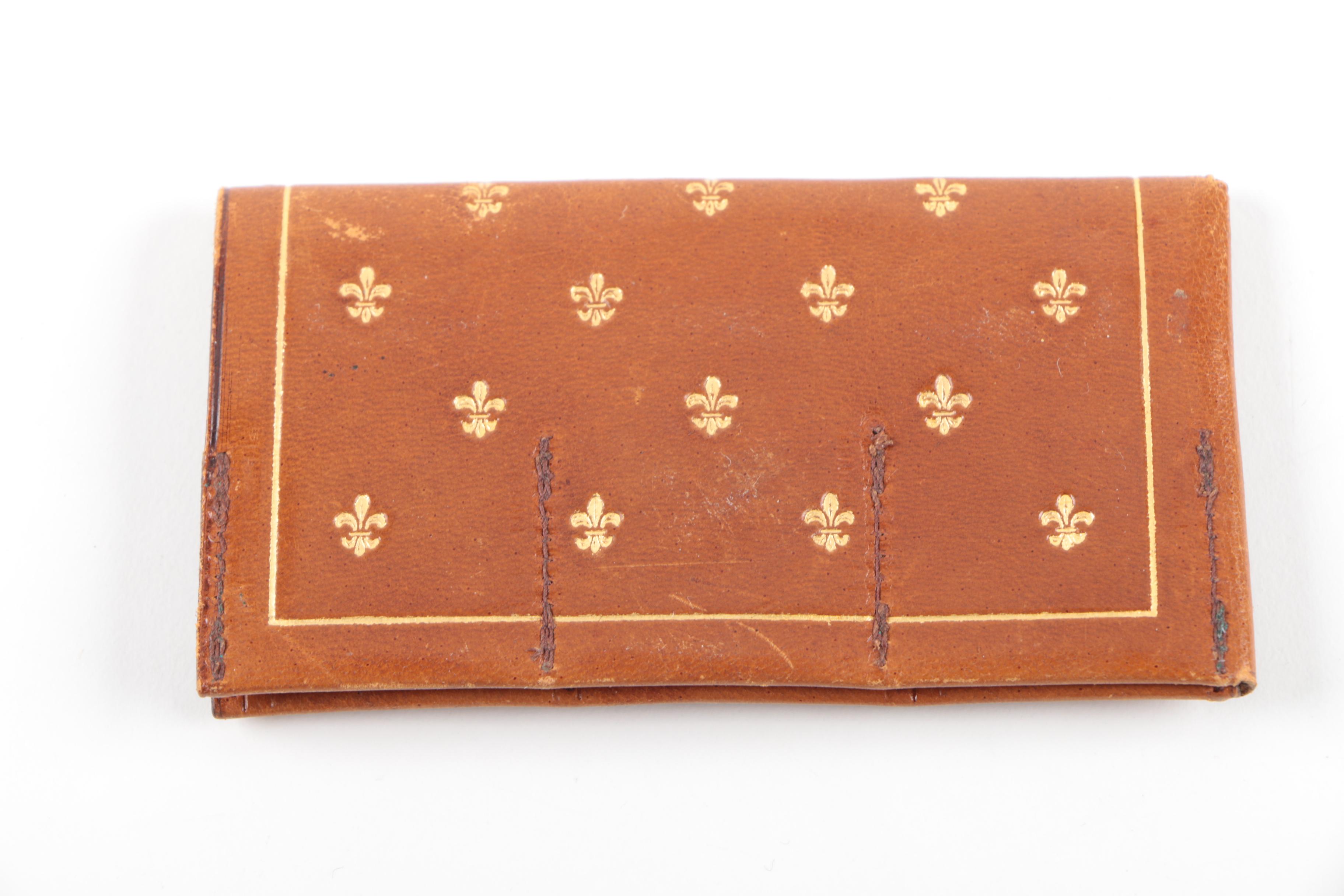 Ralph Lauren Rugby Leather Belt and Lee Imports Leather Stamp Holder