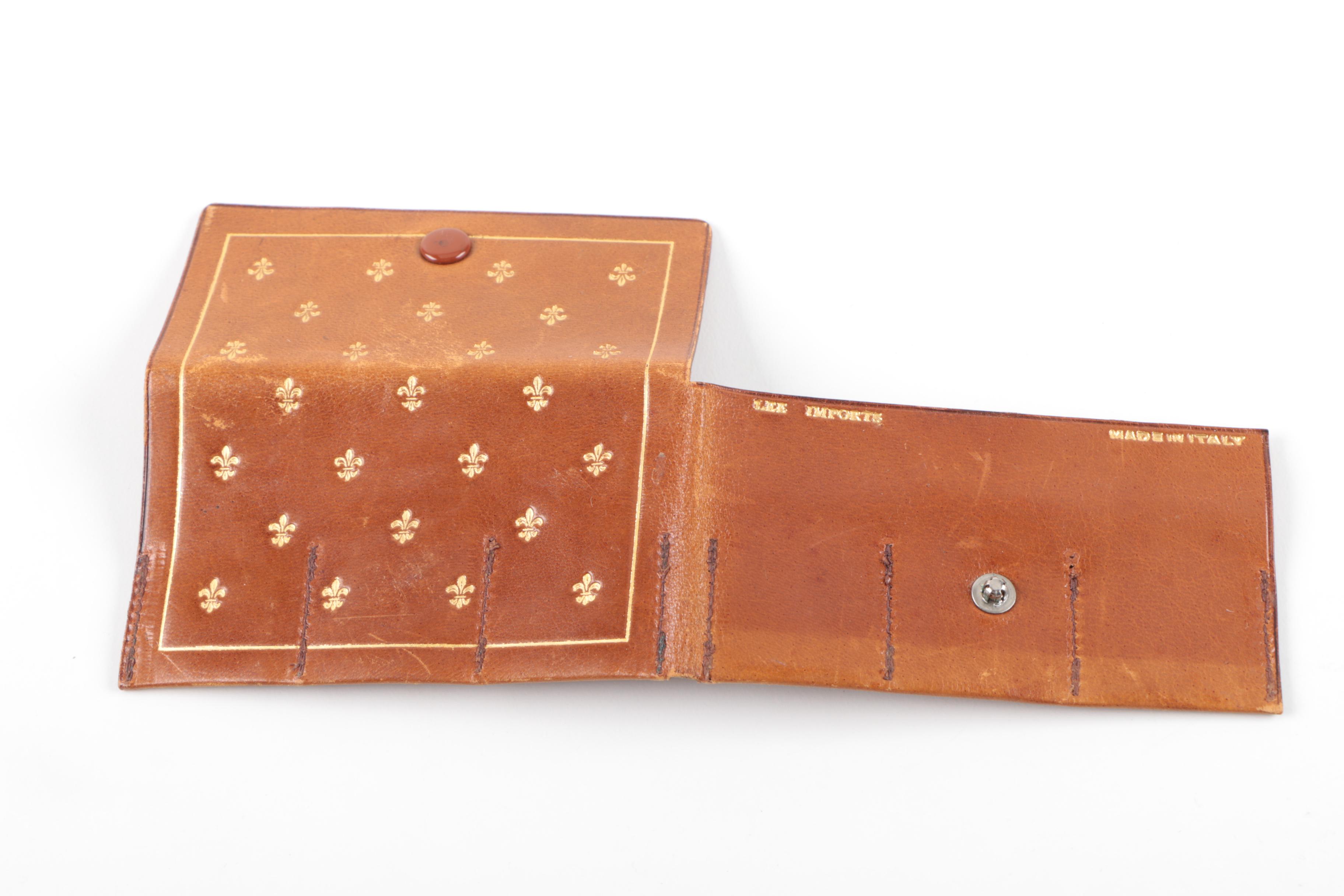 Ralph Lauren Rugby Leather Belt and Lee Imports Leather Stamp Holder