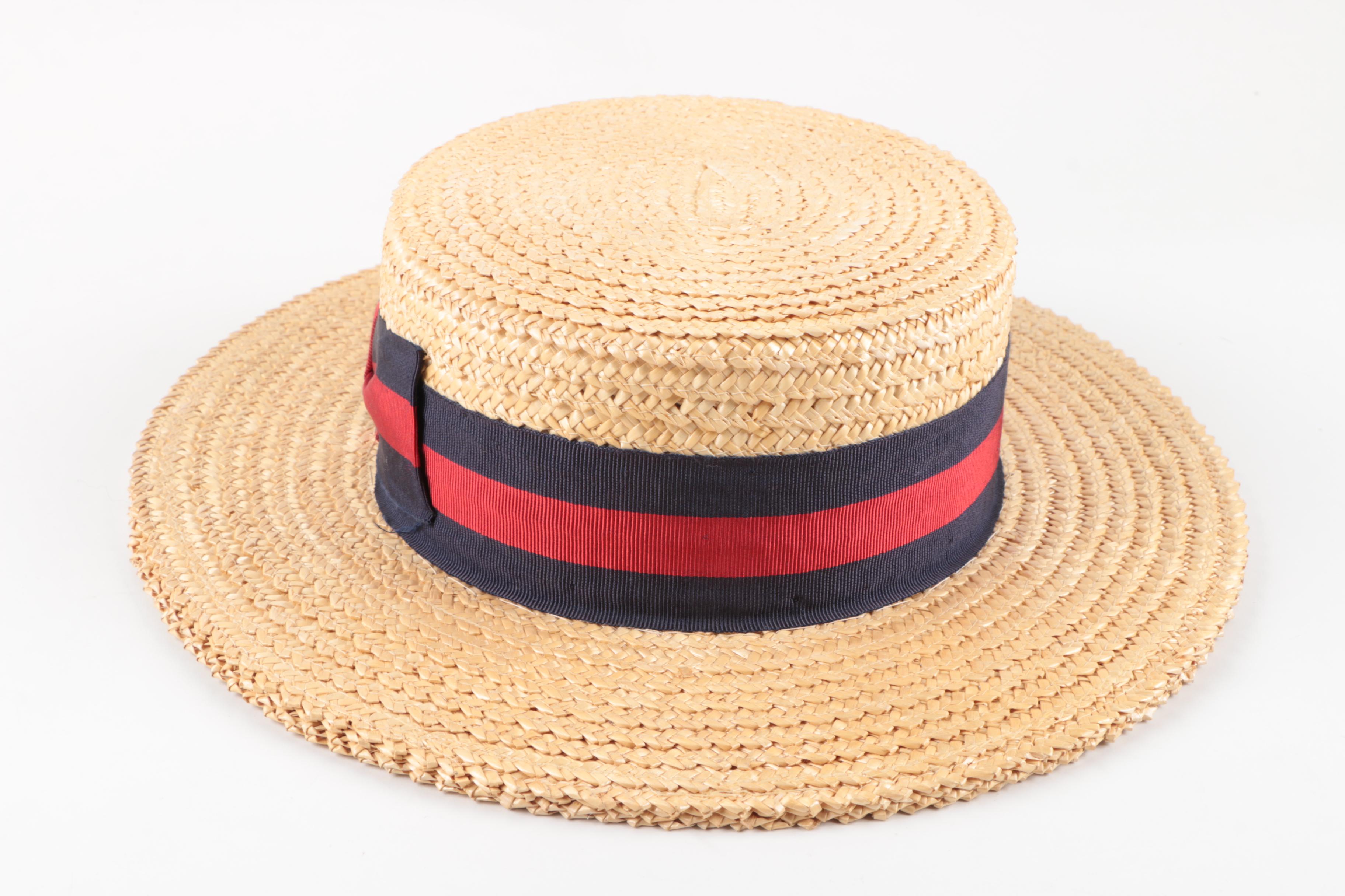 Ponte Rialto Italian Boater Hat