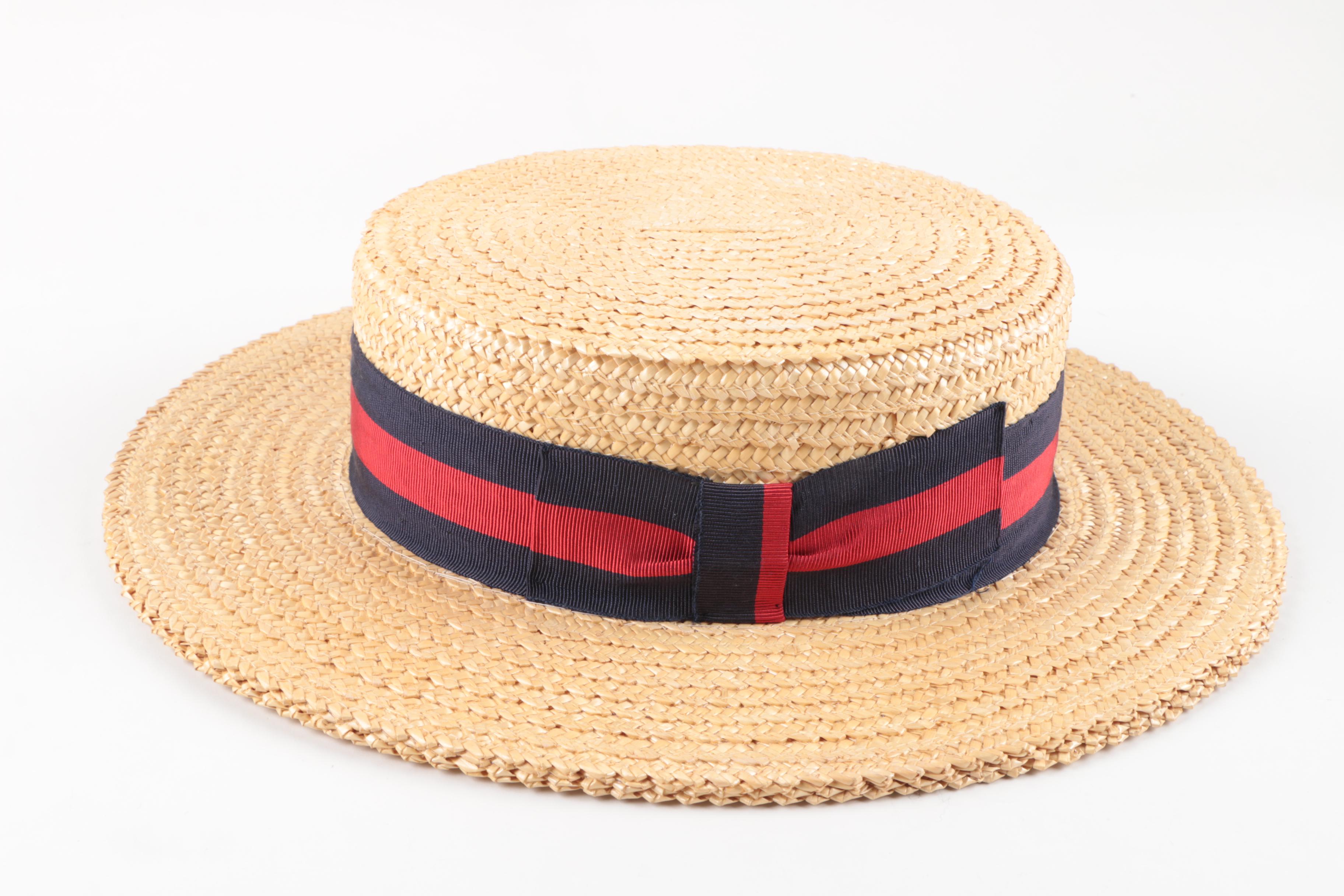 Ponte Rialto Italian Boater Hat