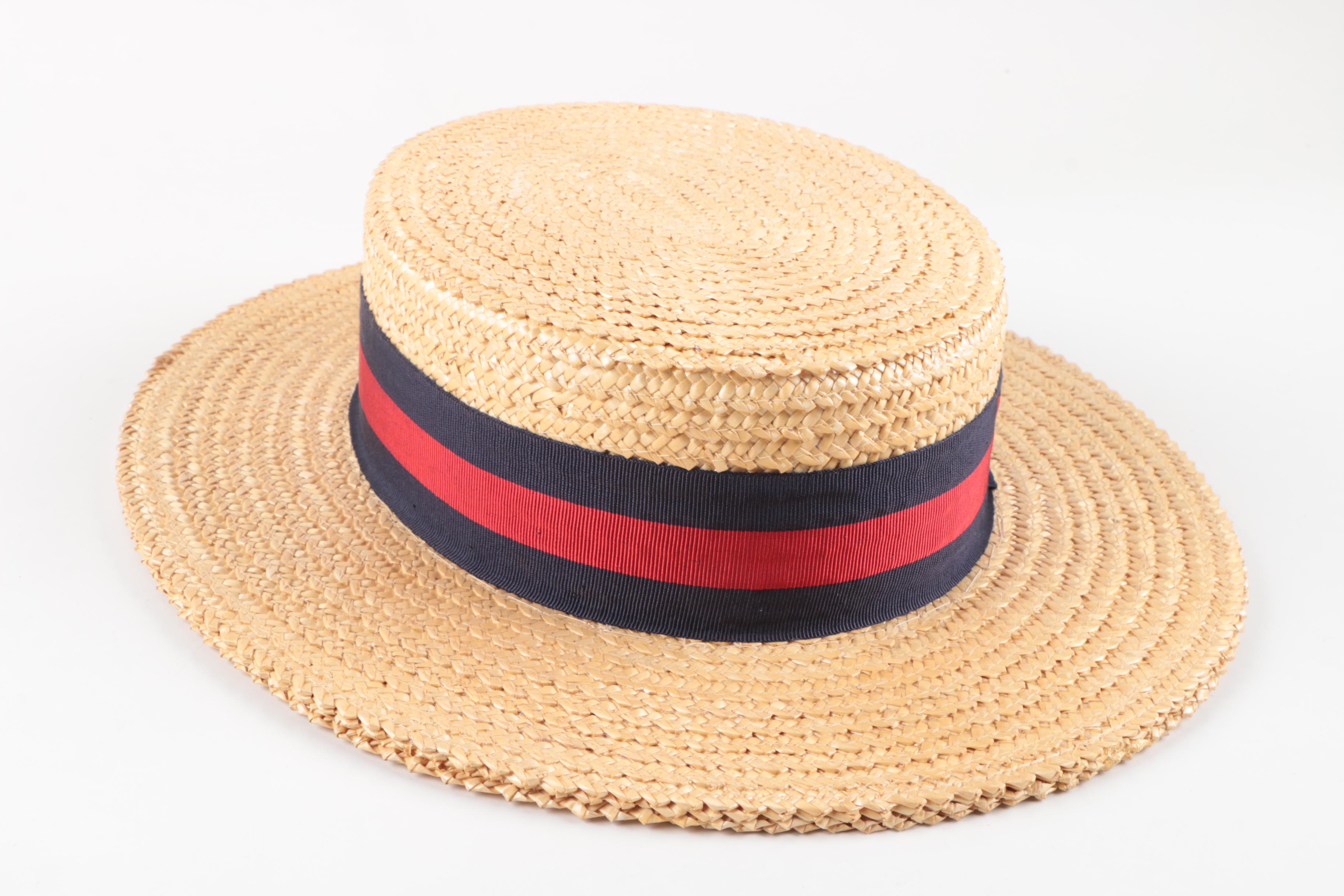 Ponte Rialto Italian Boater Hat