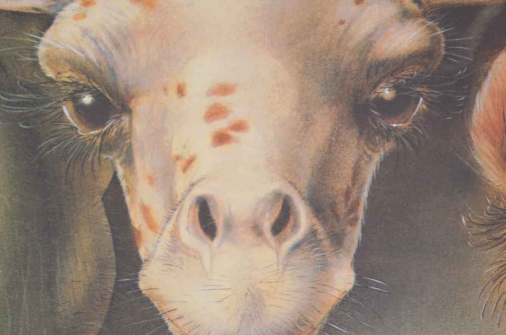 Vintage Cincinnati Zoo Poster after Lou Specker Illustration