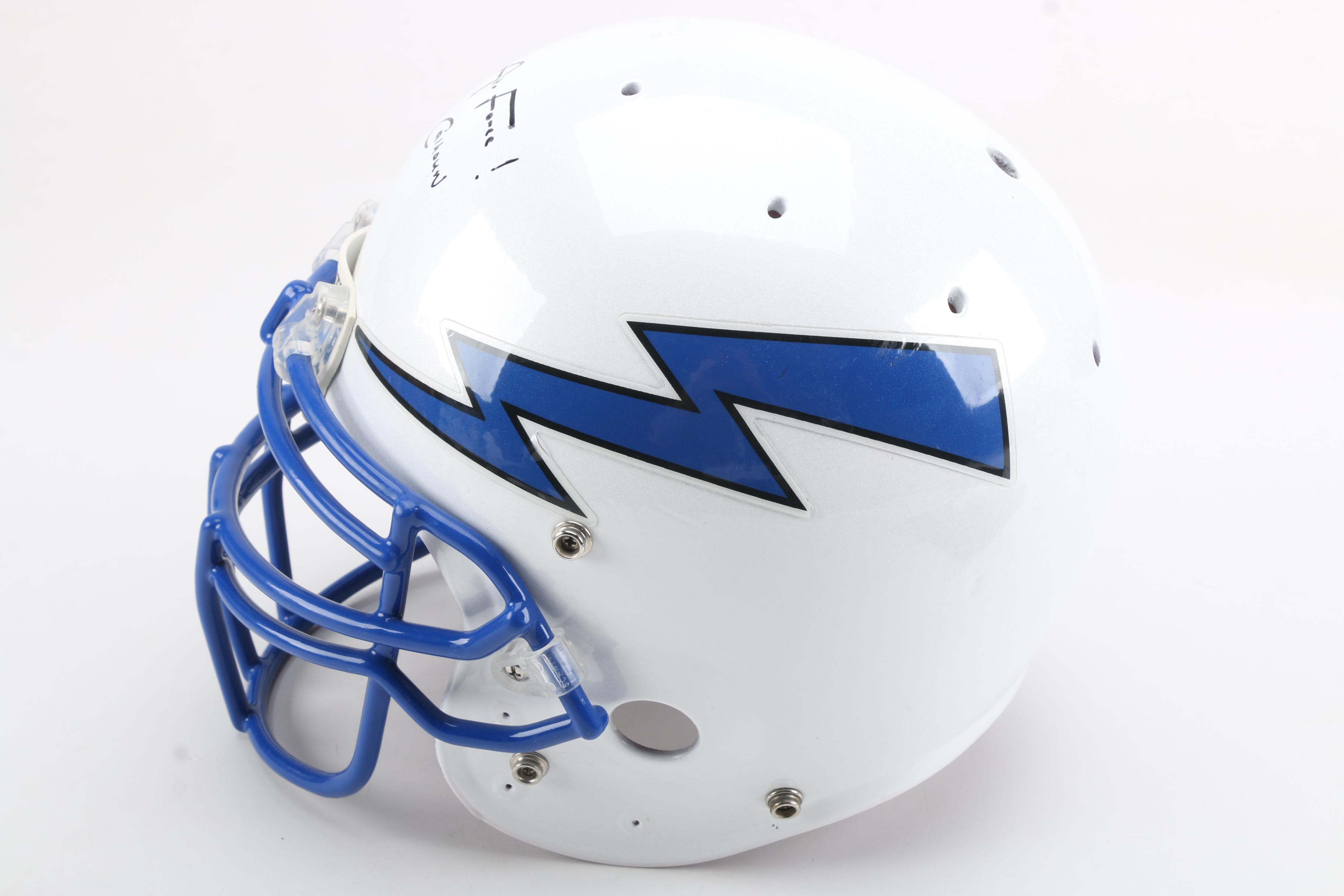 Troy Calhoun Autographed Air Force Football Helmet