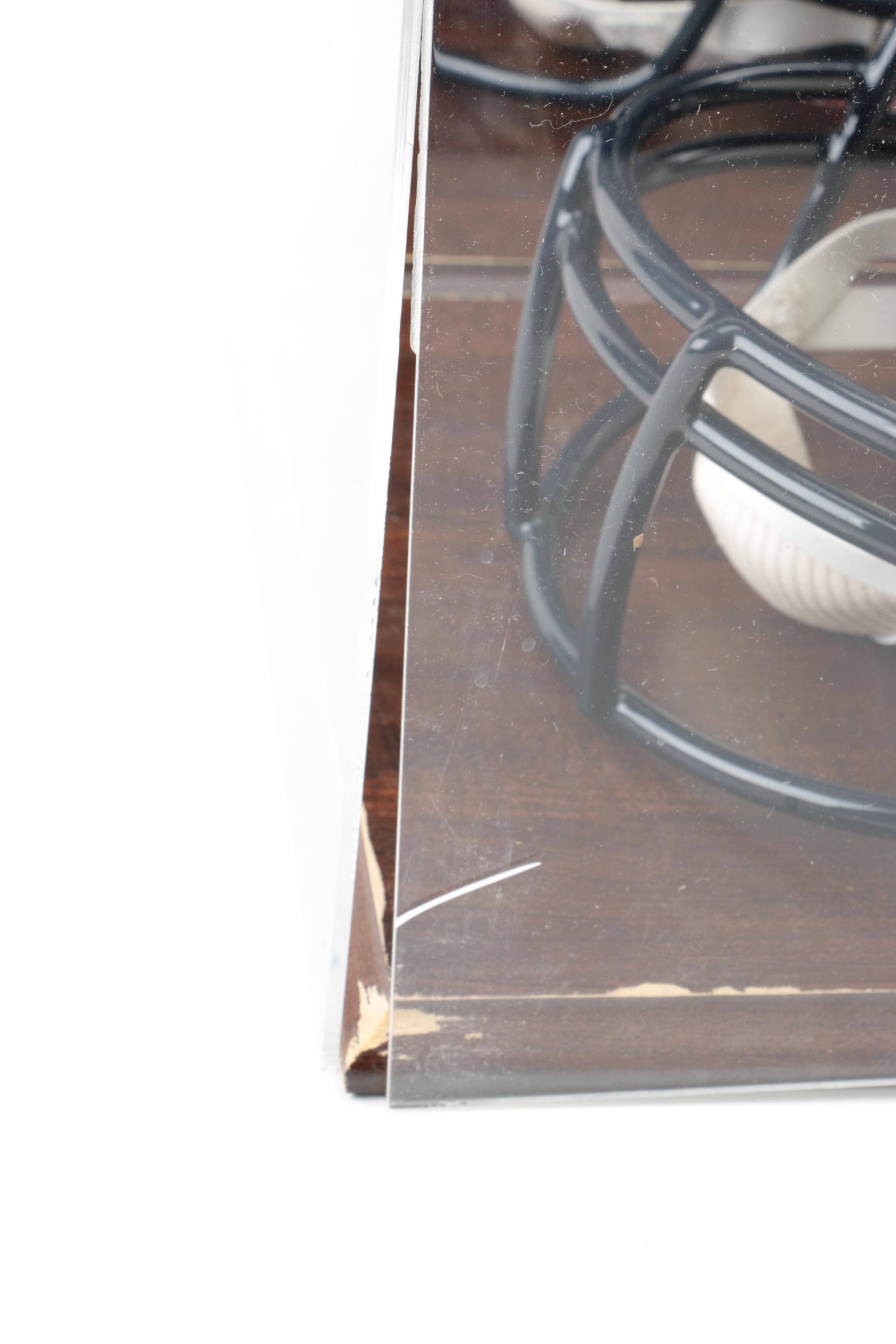 Autographed John Elway Retirement Helmet