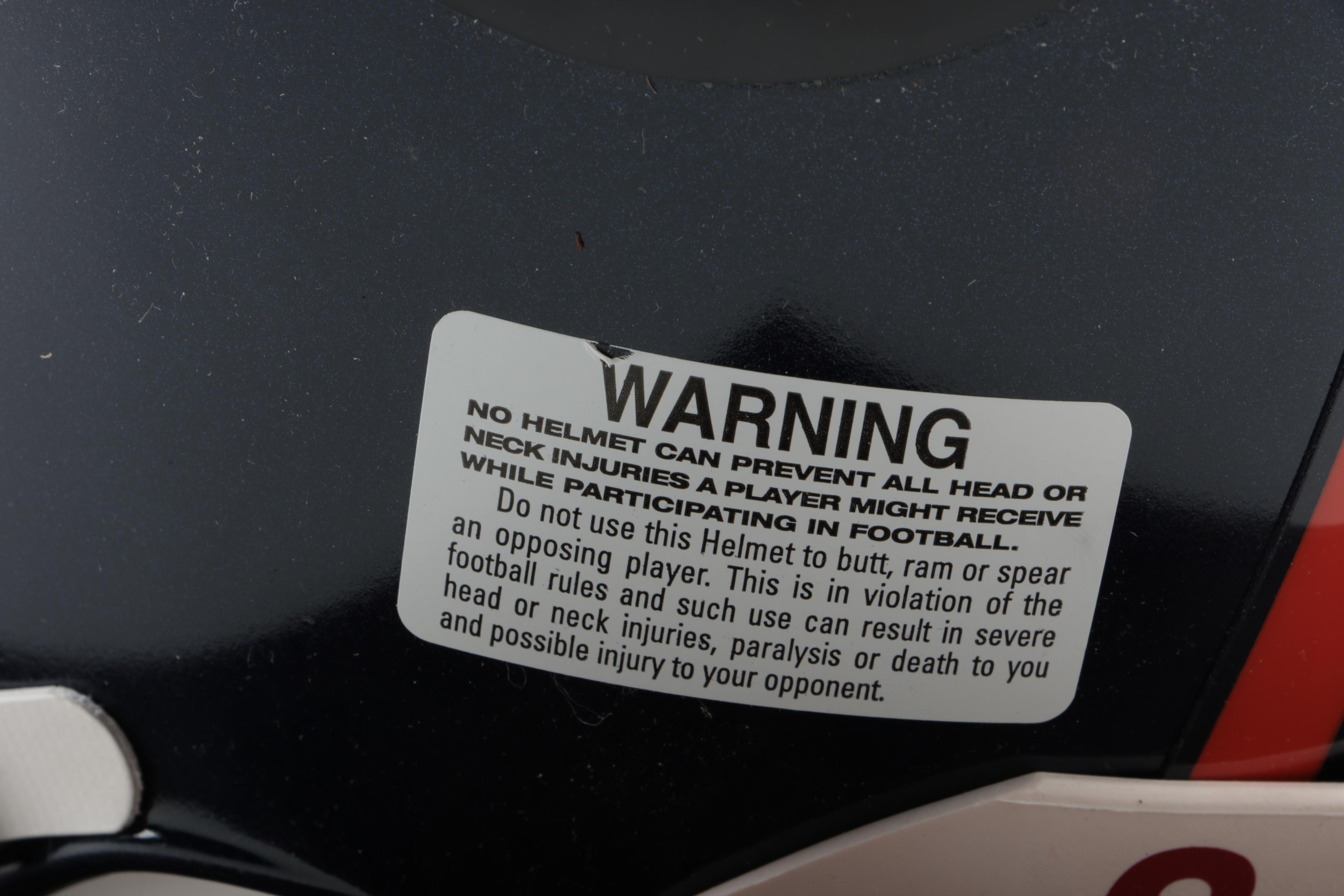 Autographed John Elway Retirement Helmet