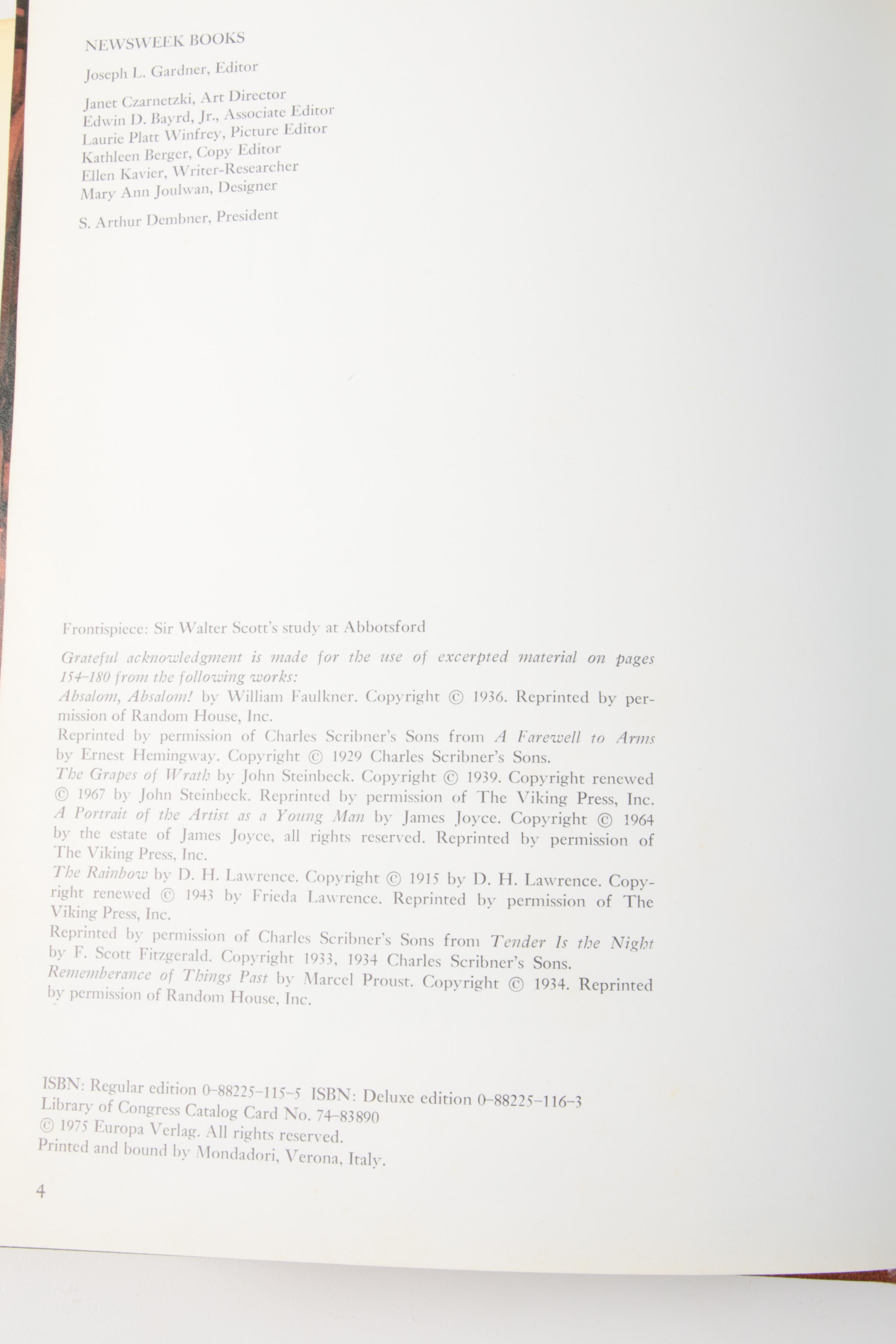 Books Including First Trade Edition "The Witches of Eastwick" by John Updike