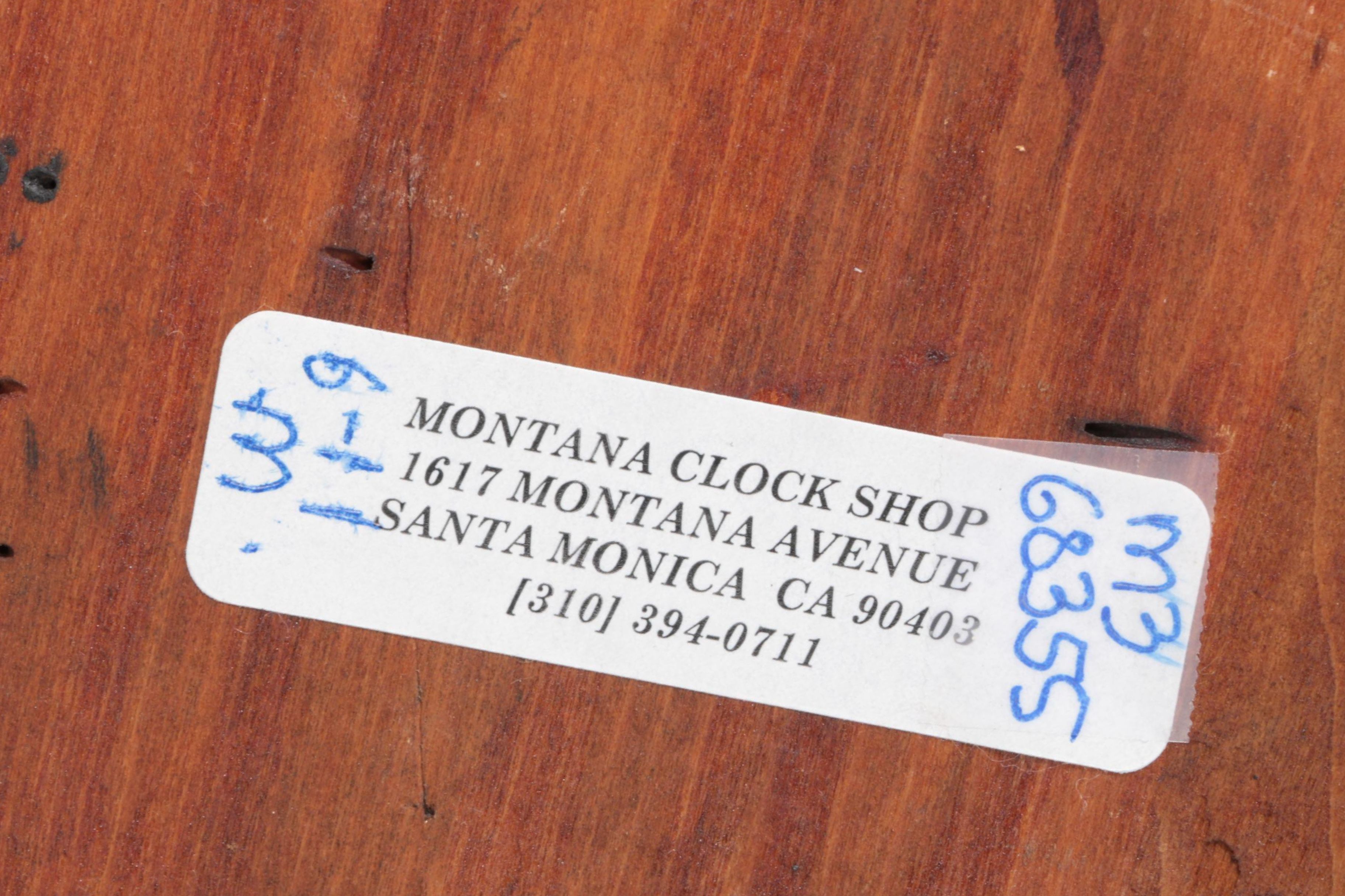 Ingraham Western Union Regulator Calendar Clock