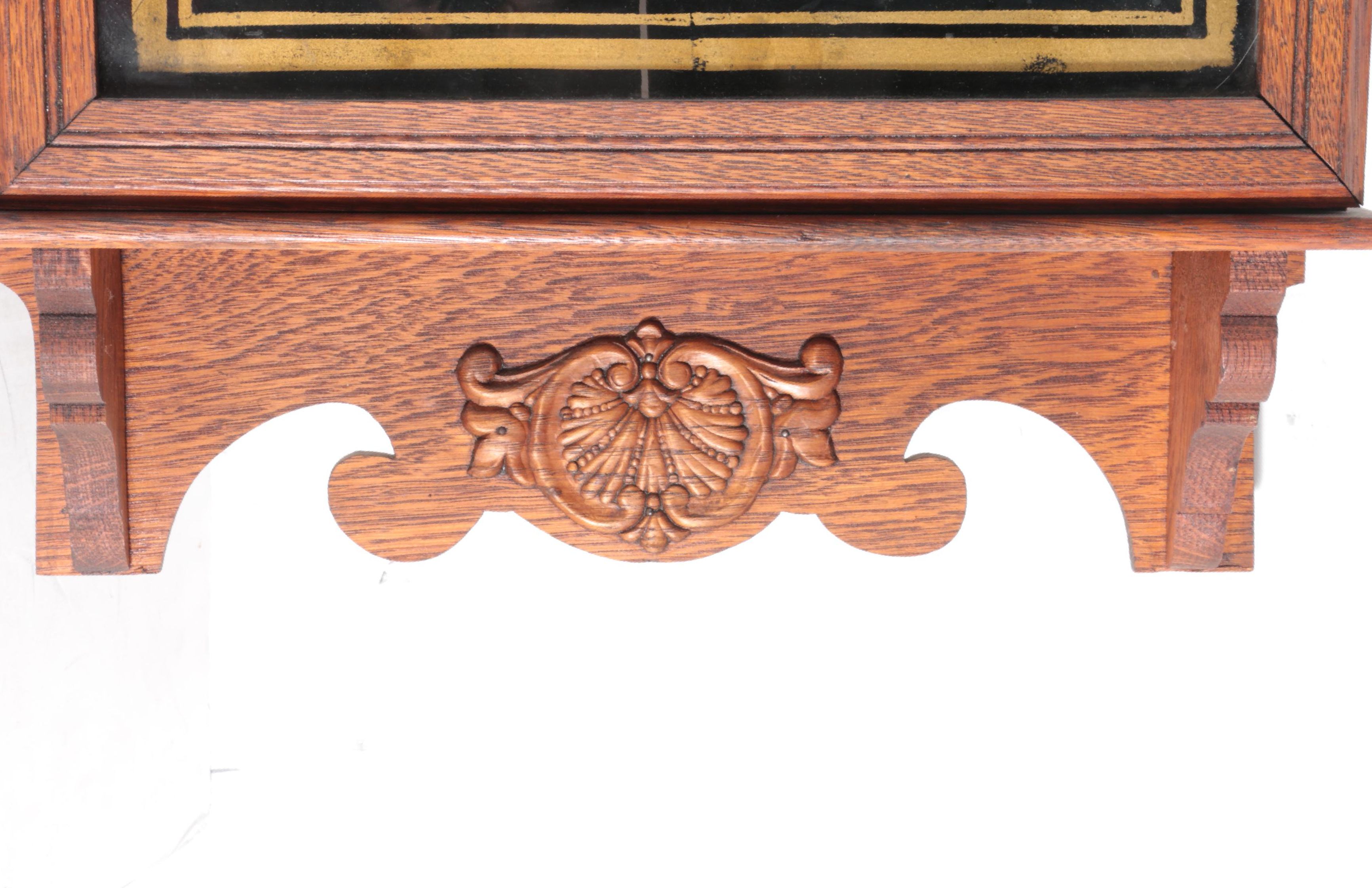 Ingraham Western Union Regulator Calendar Clock