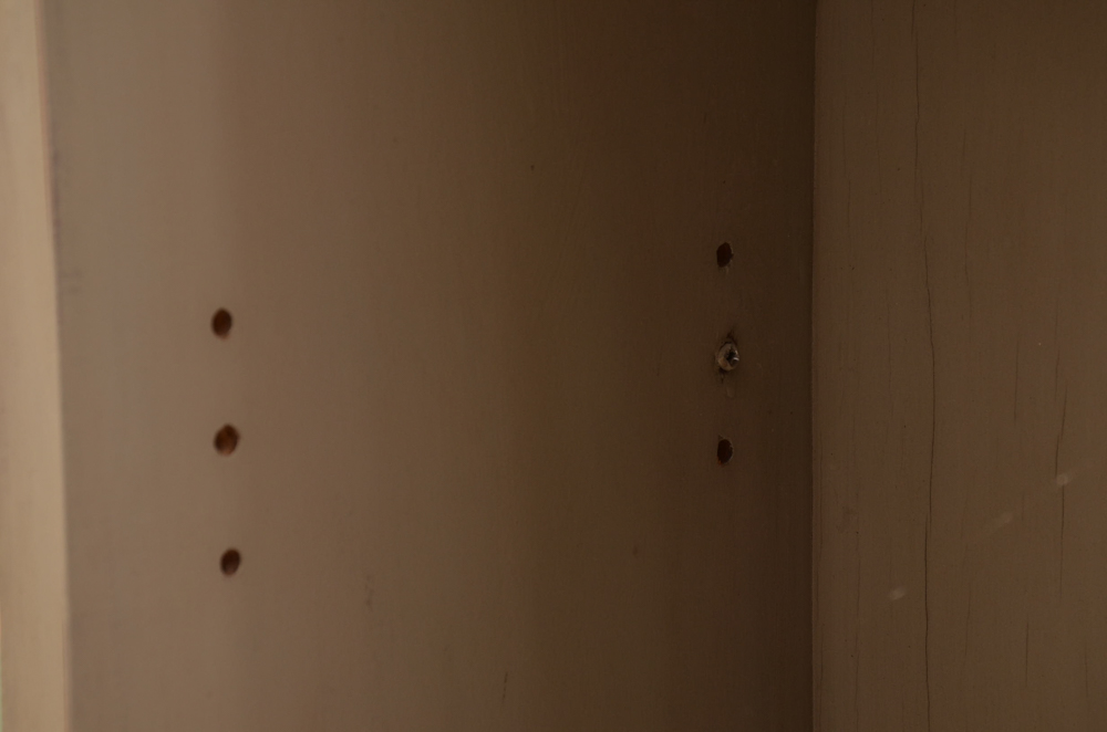 Vintage French Country Painted Cupboard