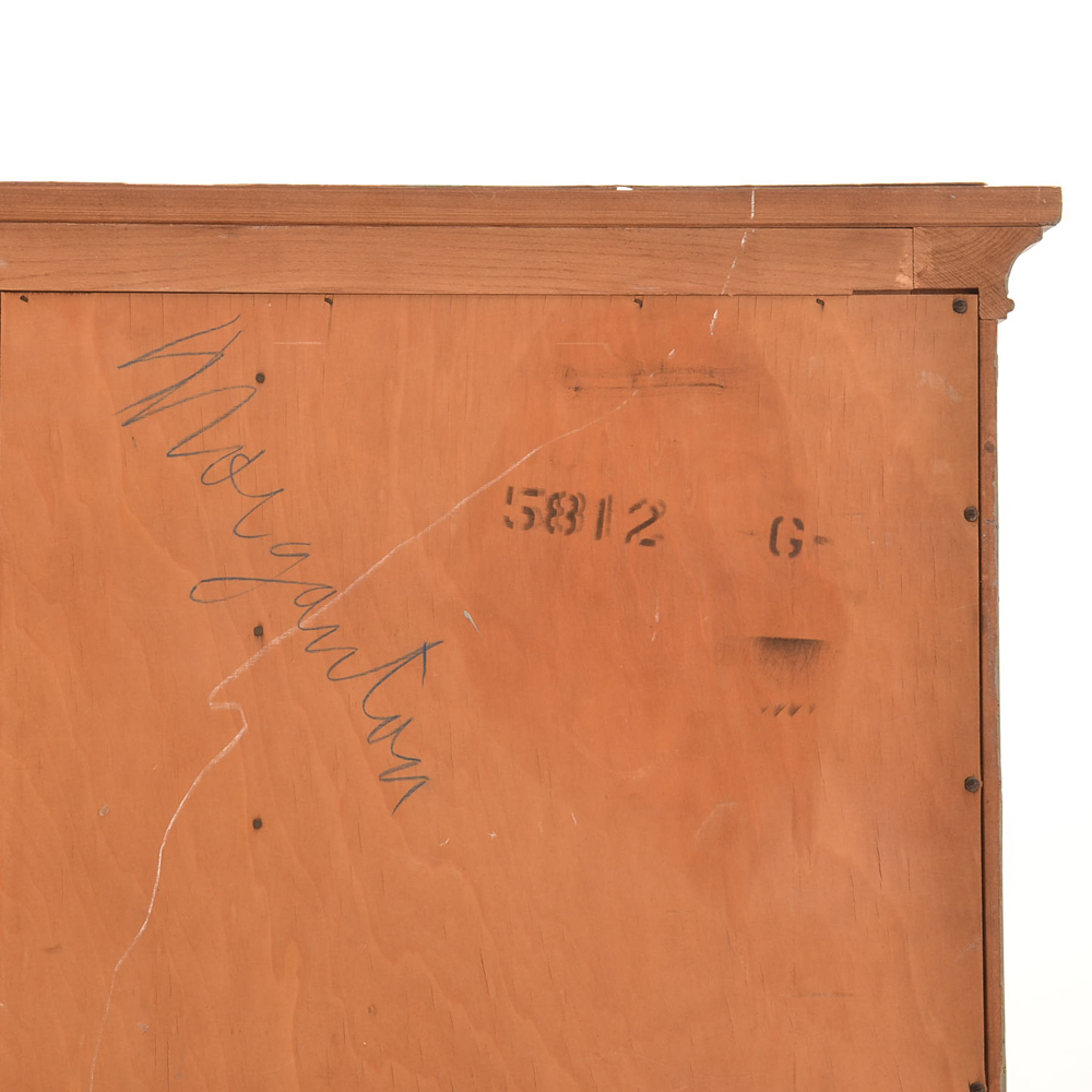 Vintage French Country Painted Cupboard