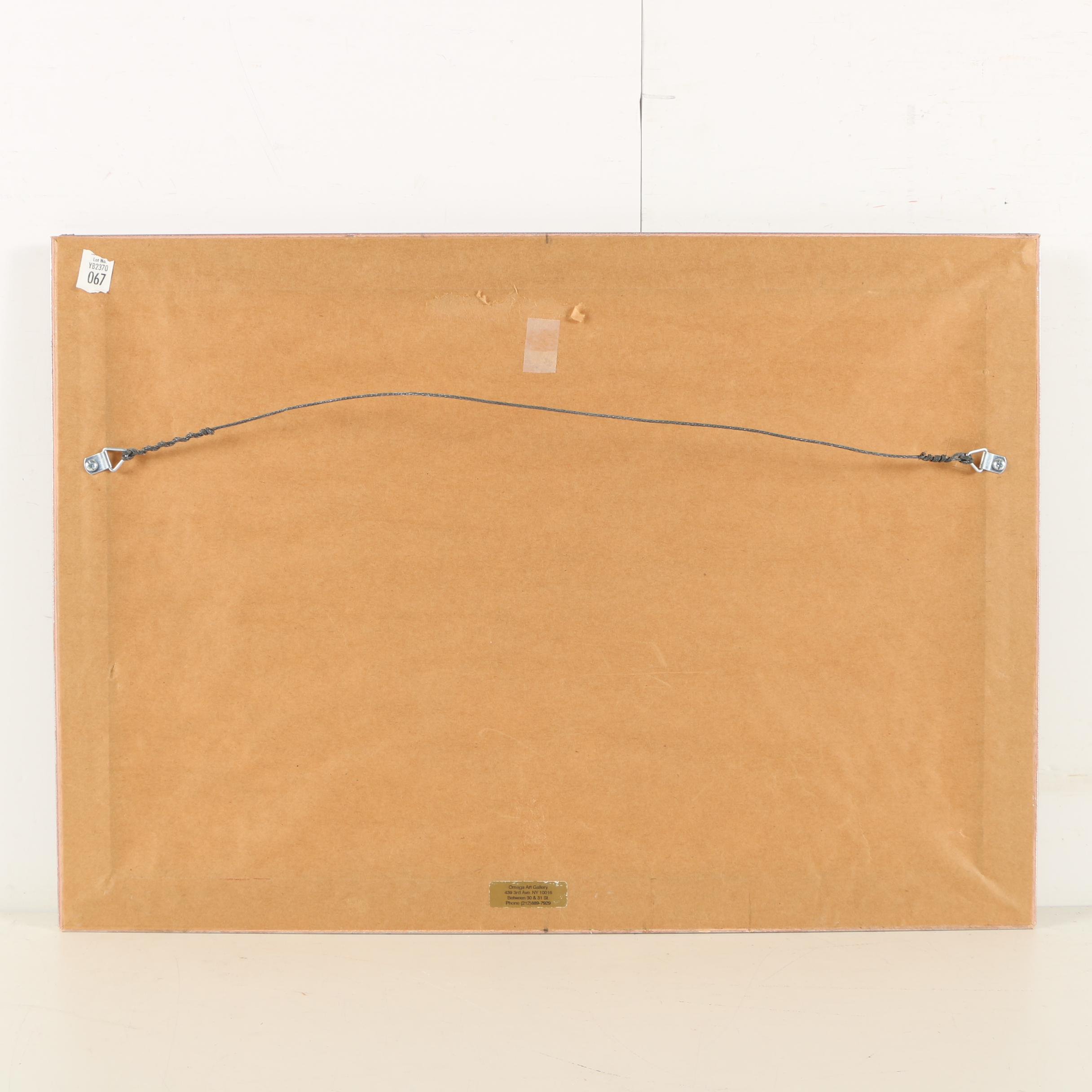 Jess Thomas and Birgit Nilsson Autographed Framed Metropolitan Opera Display