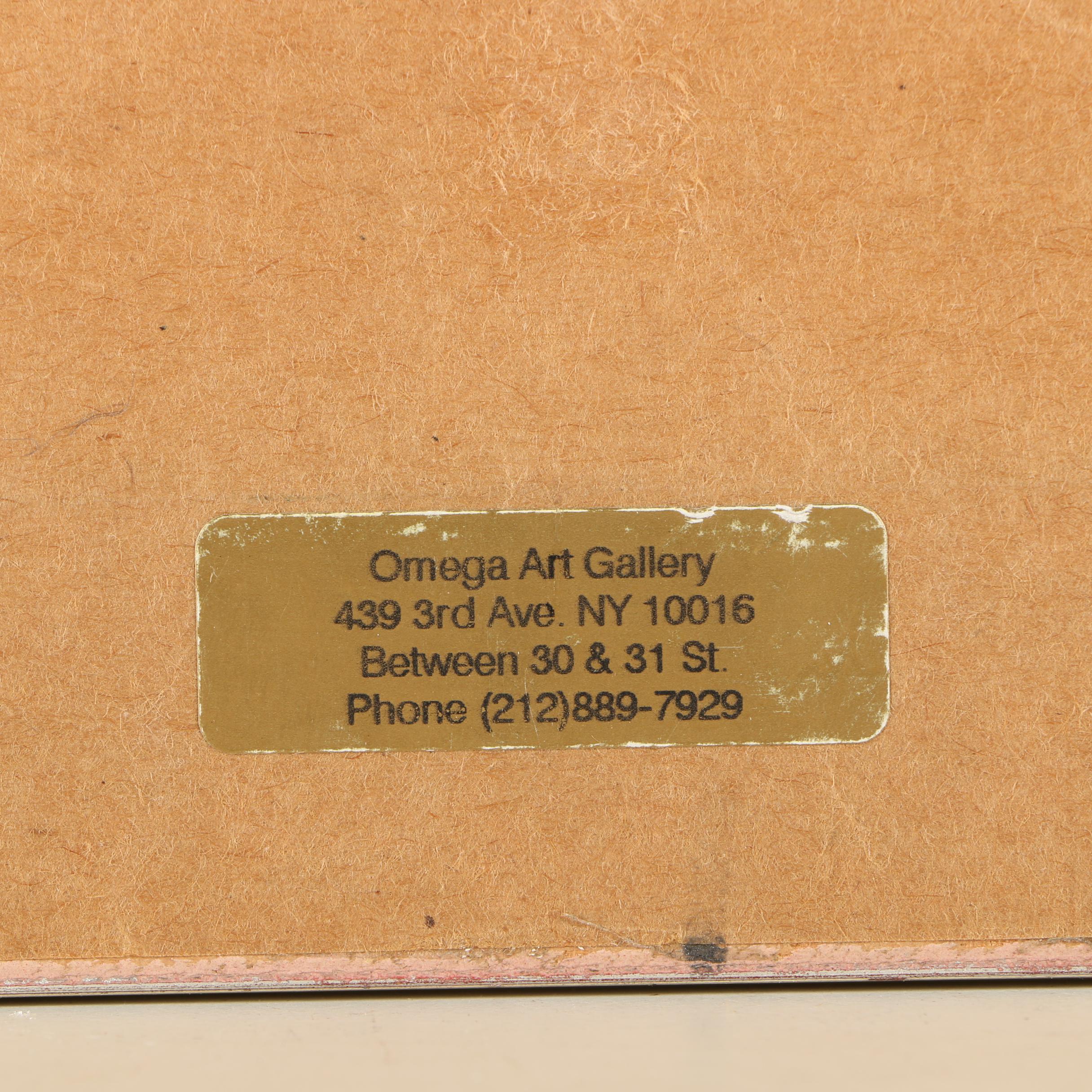 Jess Thomas and Birgit Nilsson Autographed Framed Metropolitan Opera Display