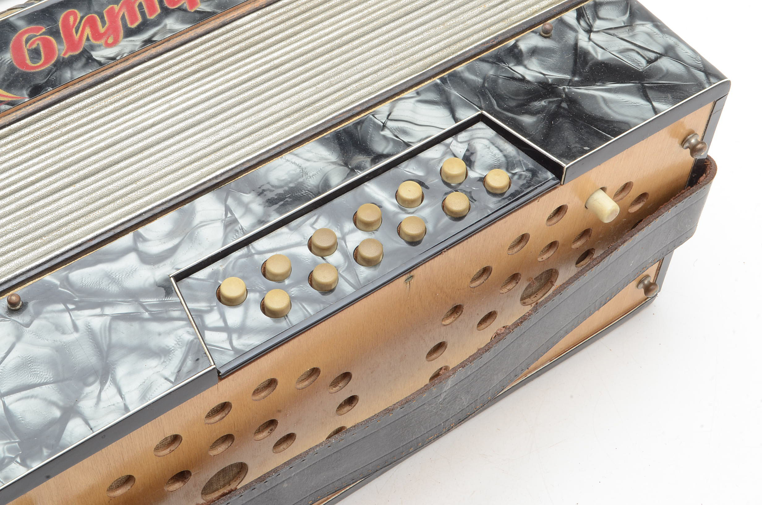 Vintage Olympian Squeeze Box Accordion