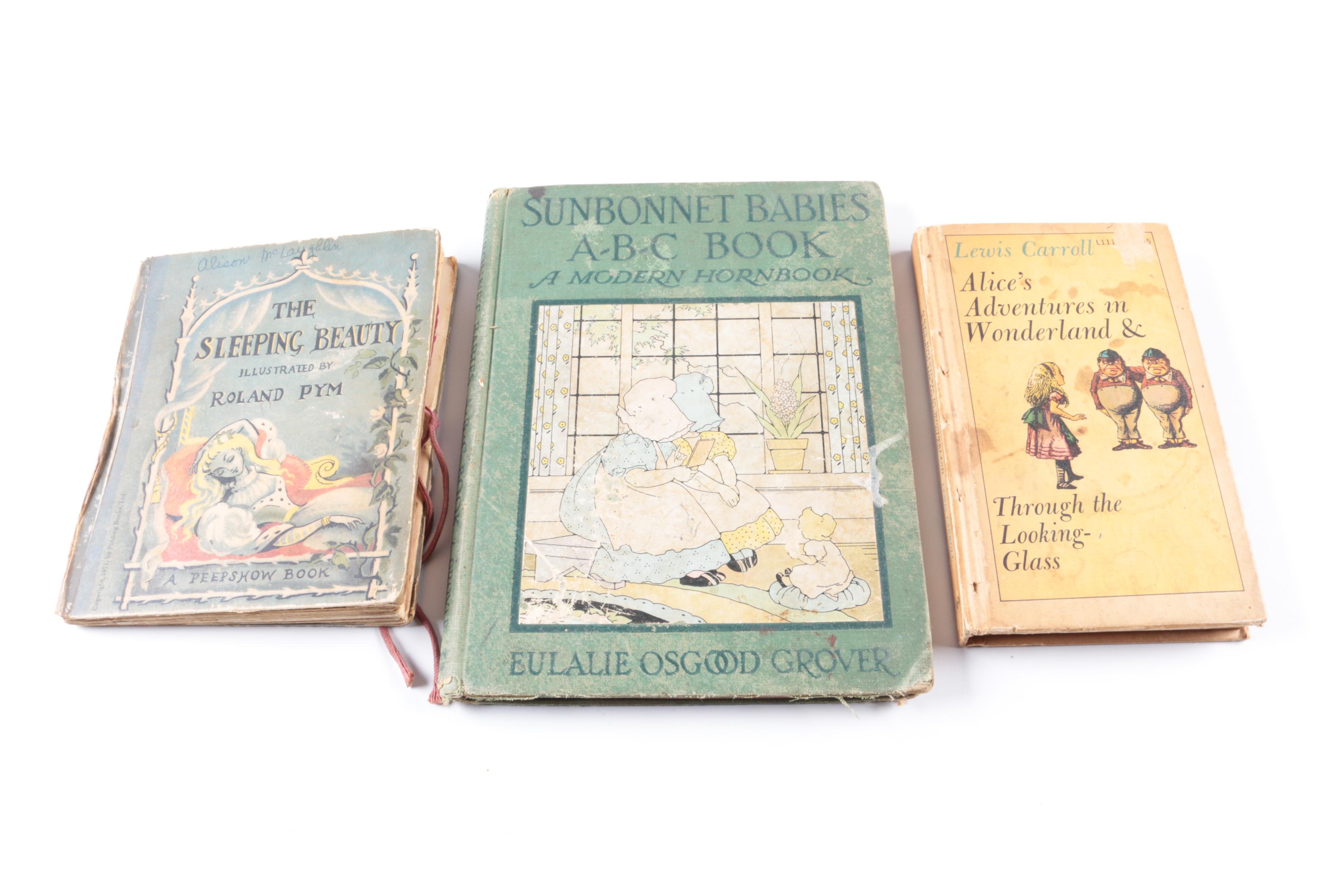 Children's Books Including 1951 "The Sleeping Beauty" Pop-Up Book