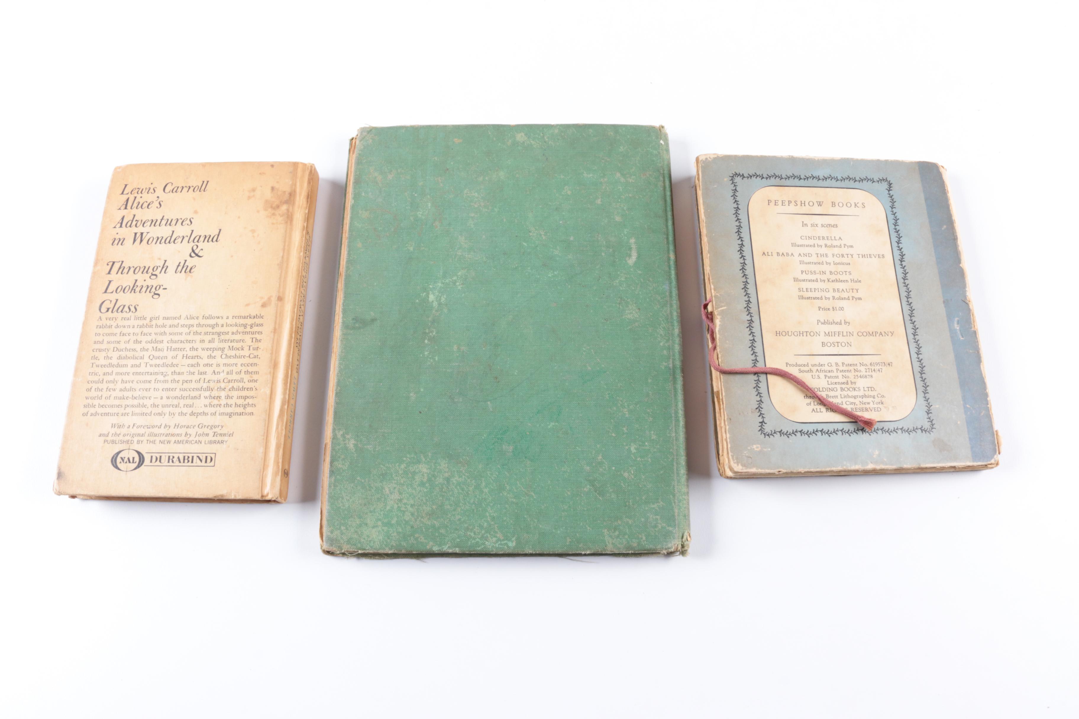 Children's Books Including 1951 "The Sleeping Beauty" Pop-Up Book