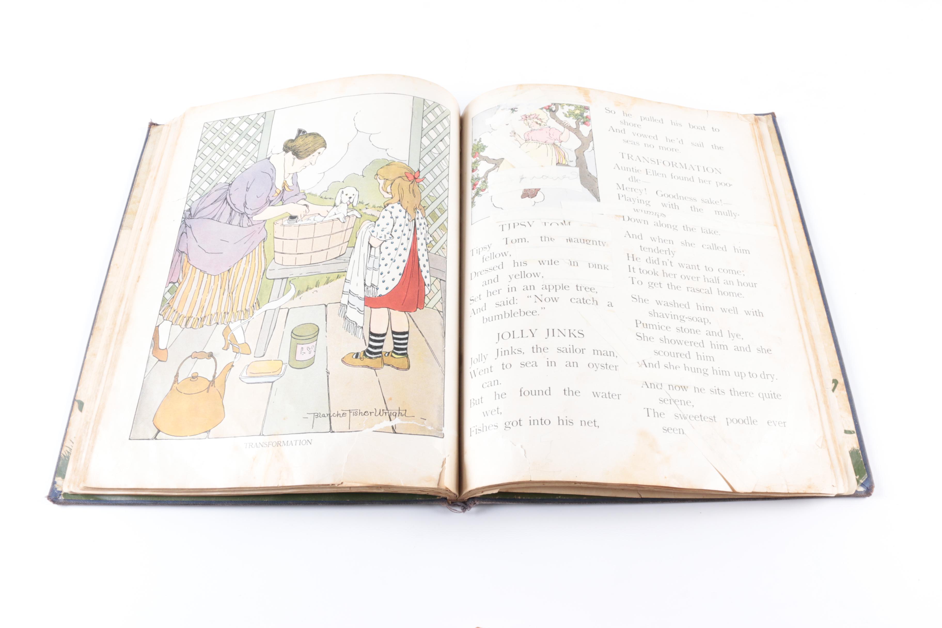 Children's Books Including 1951 "The Sleeping Beauty" Pop-Up Book