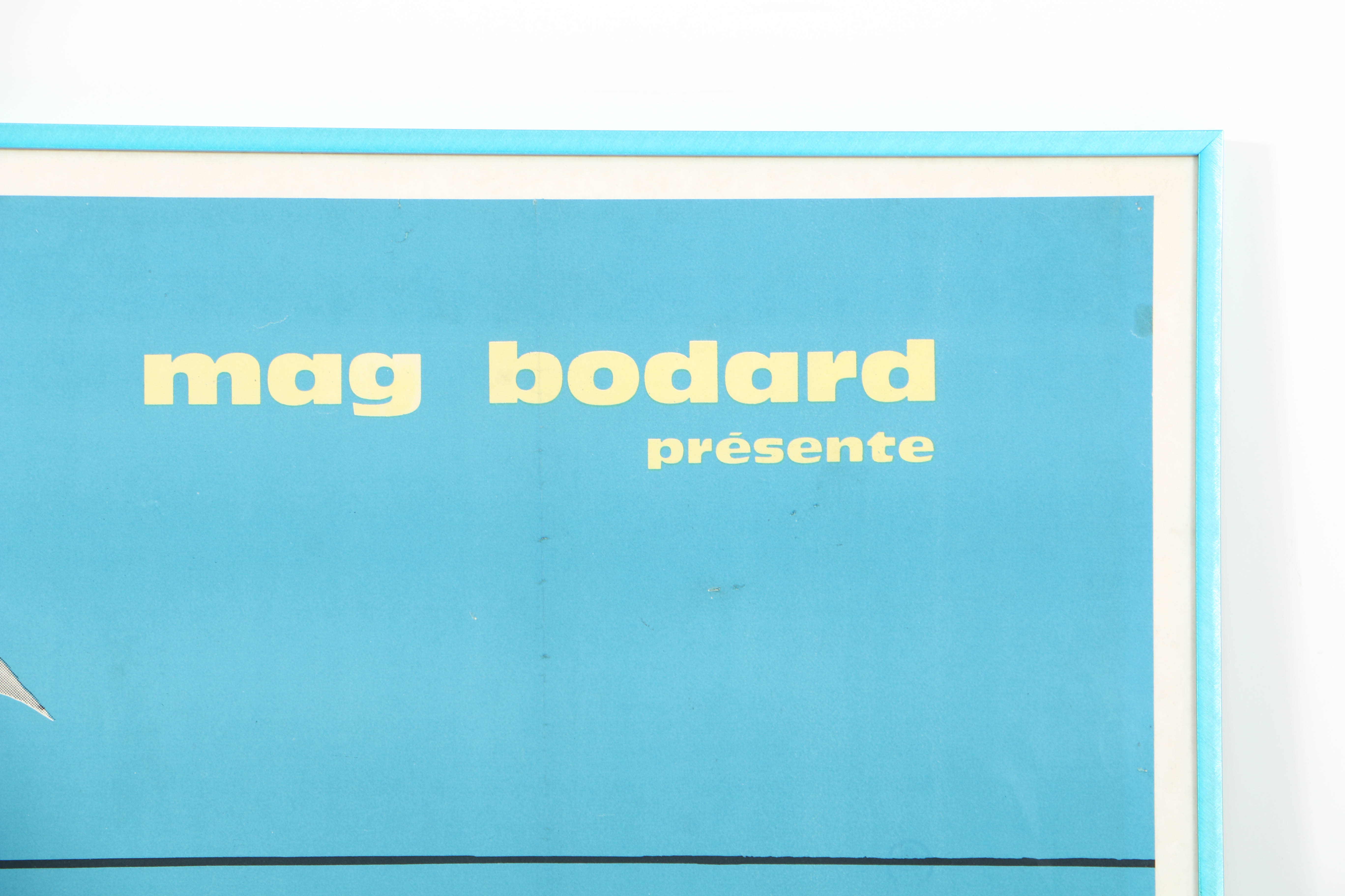 1964 "Les Parapluies de Cherbourg" Kiosk-Size French Movie Poster