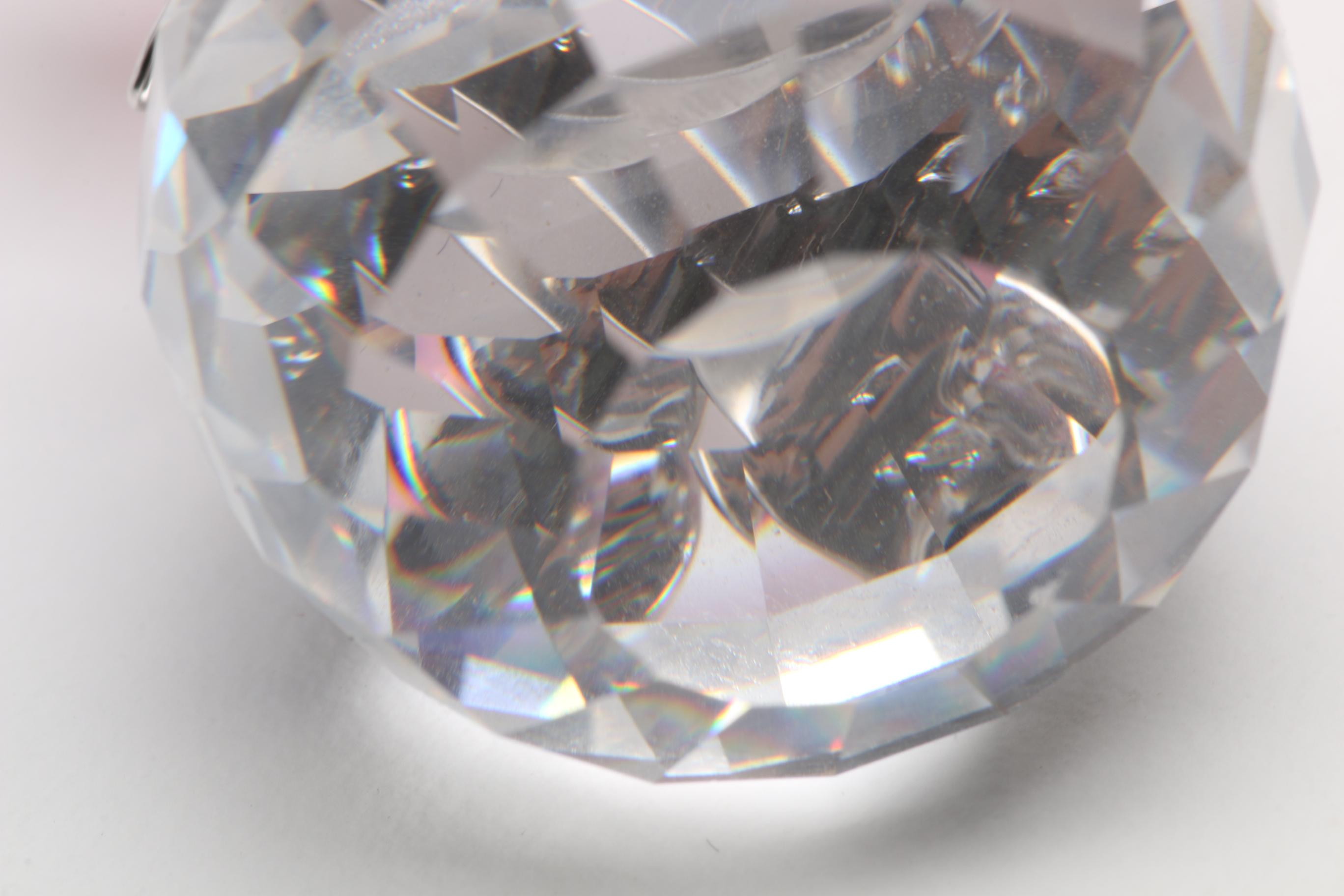 Swarovski Crystal Pink Tulip Bouquet