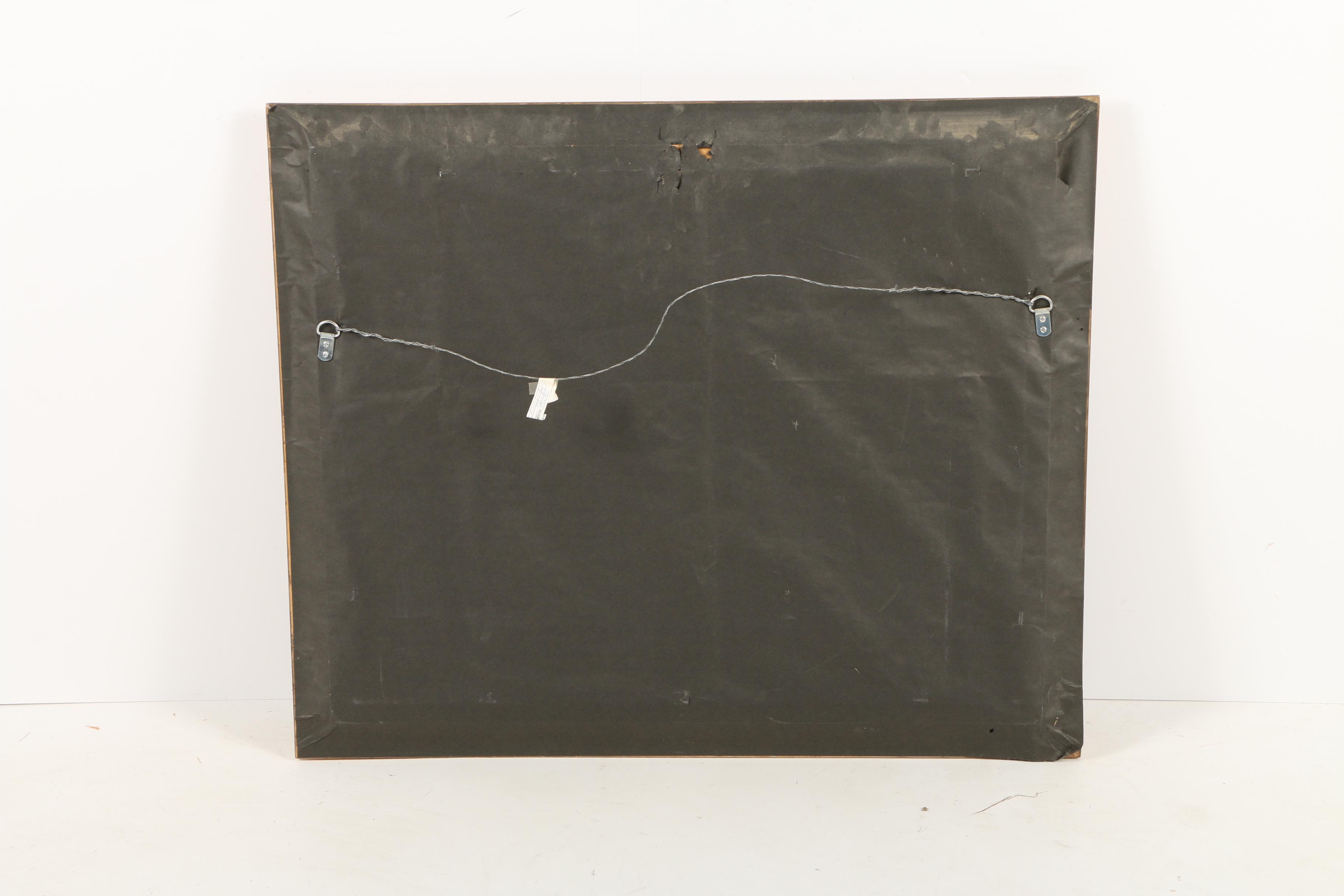 Beverly Bassford Pastel Drawing on Paper "Fighting Cocks"